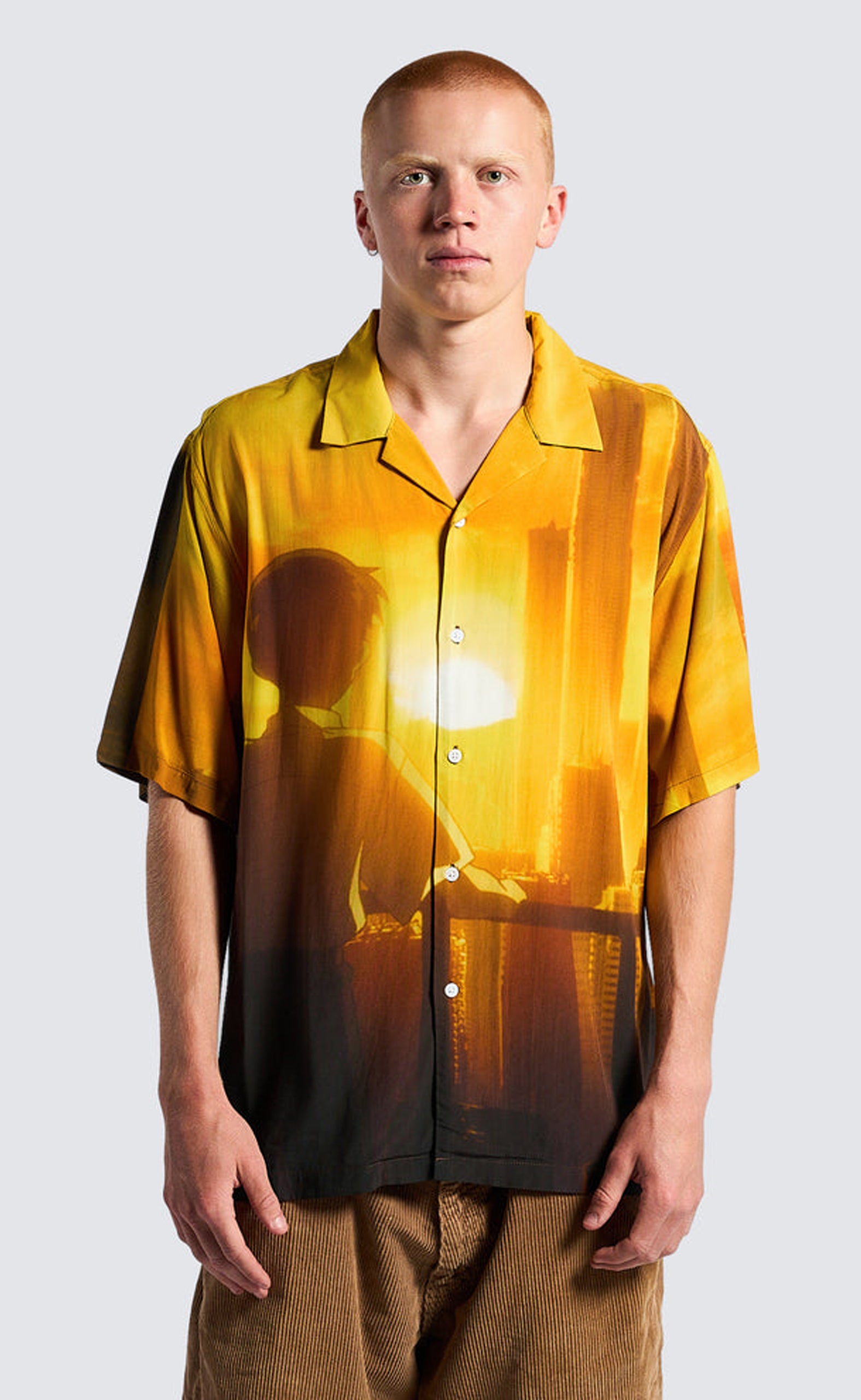 TOKYO-3 BUTTON DOWN MULTI SHIRT