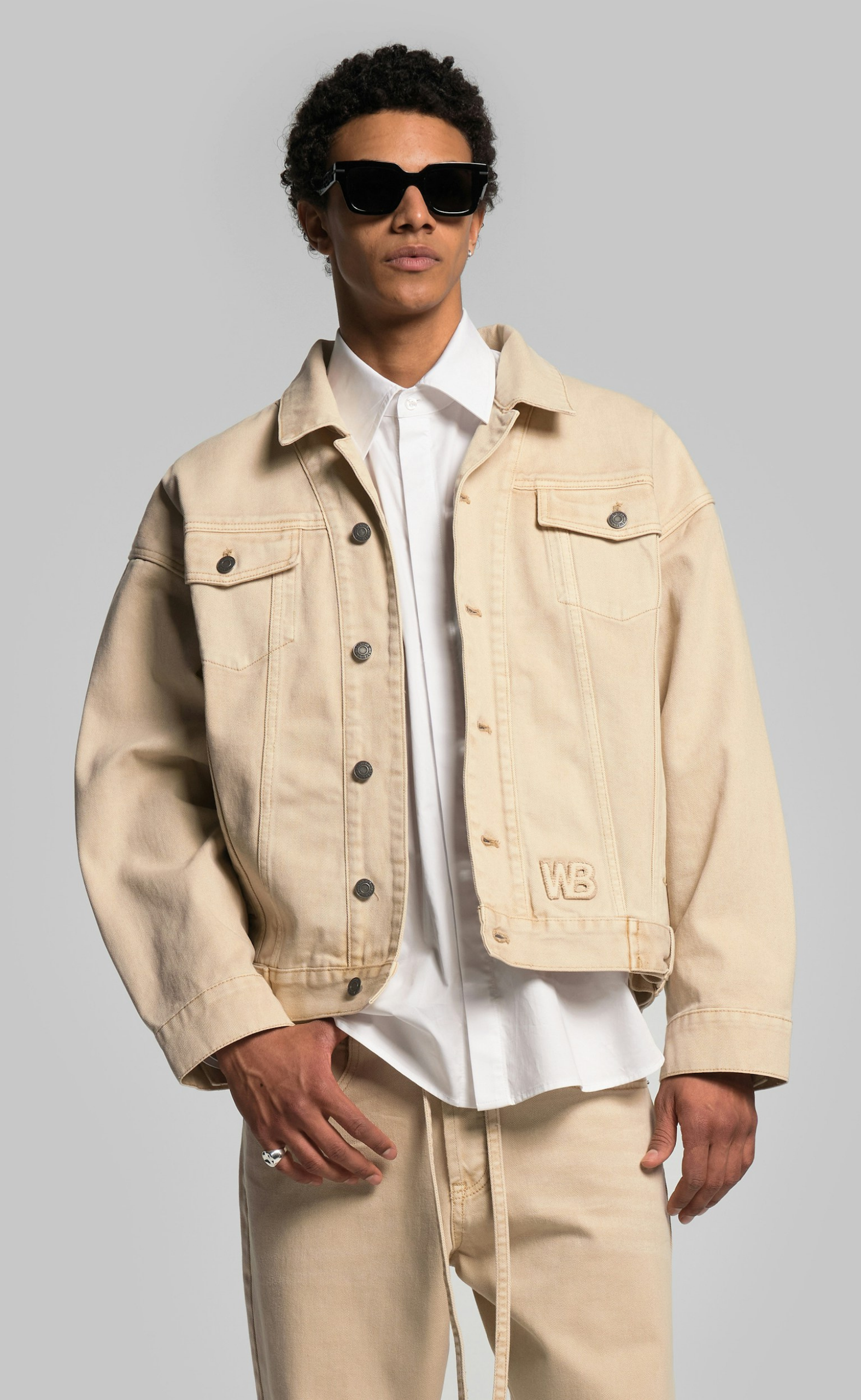 FRANK V2 DENIM CAMEL JACKET