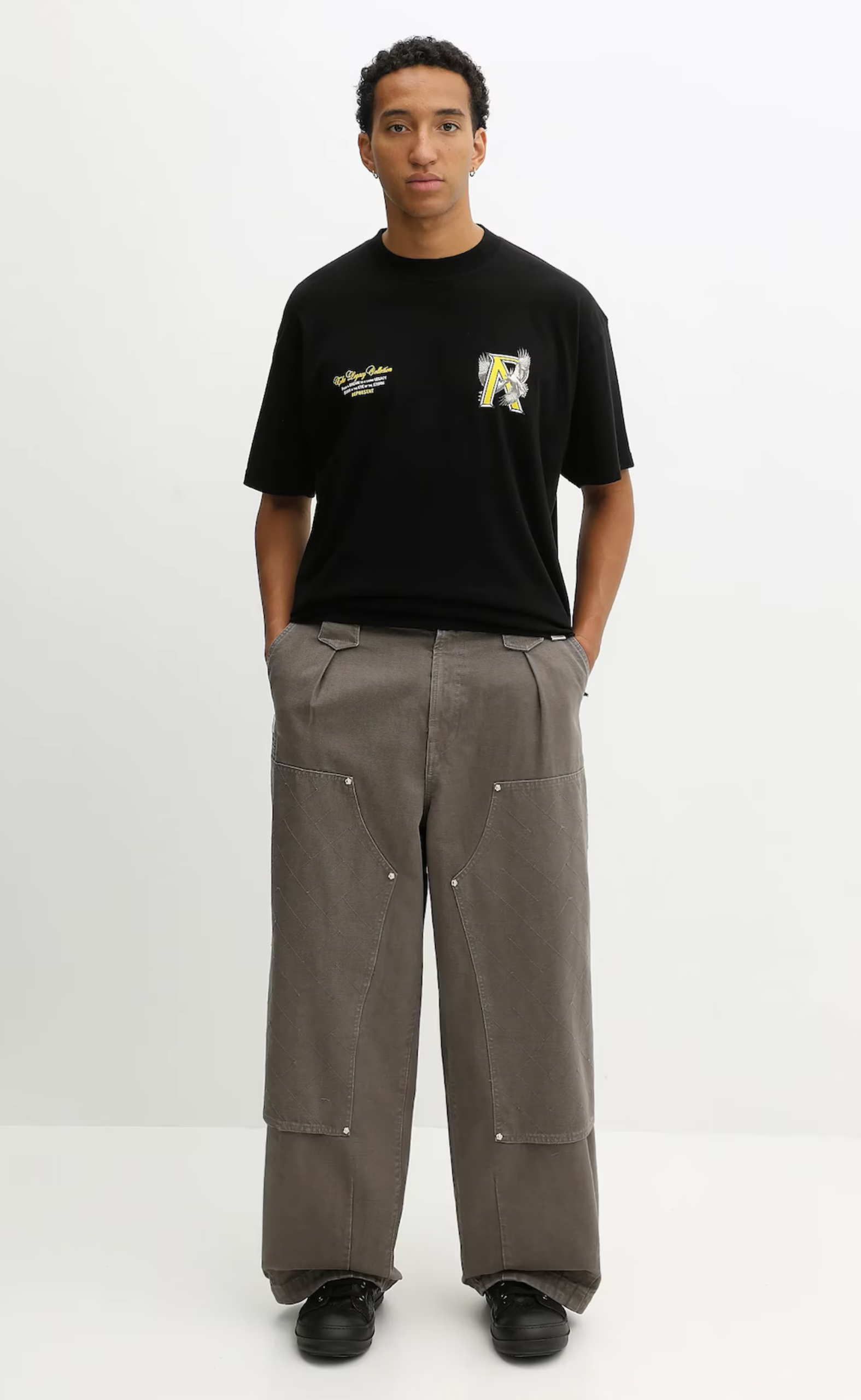 LEGACY FALCON JET BLACK T-SHIRT