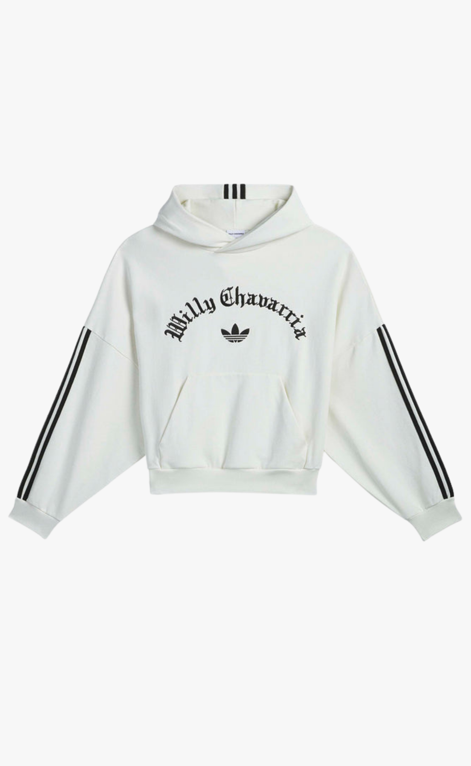 CHAVARRIA TREFOIL OFF WHITE HOODIE