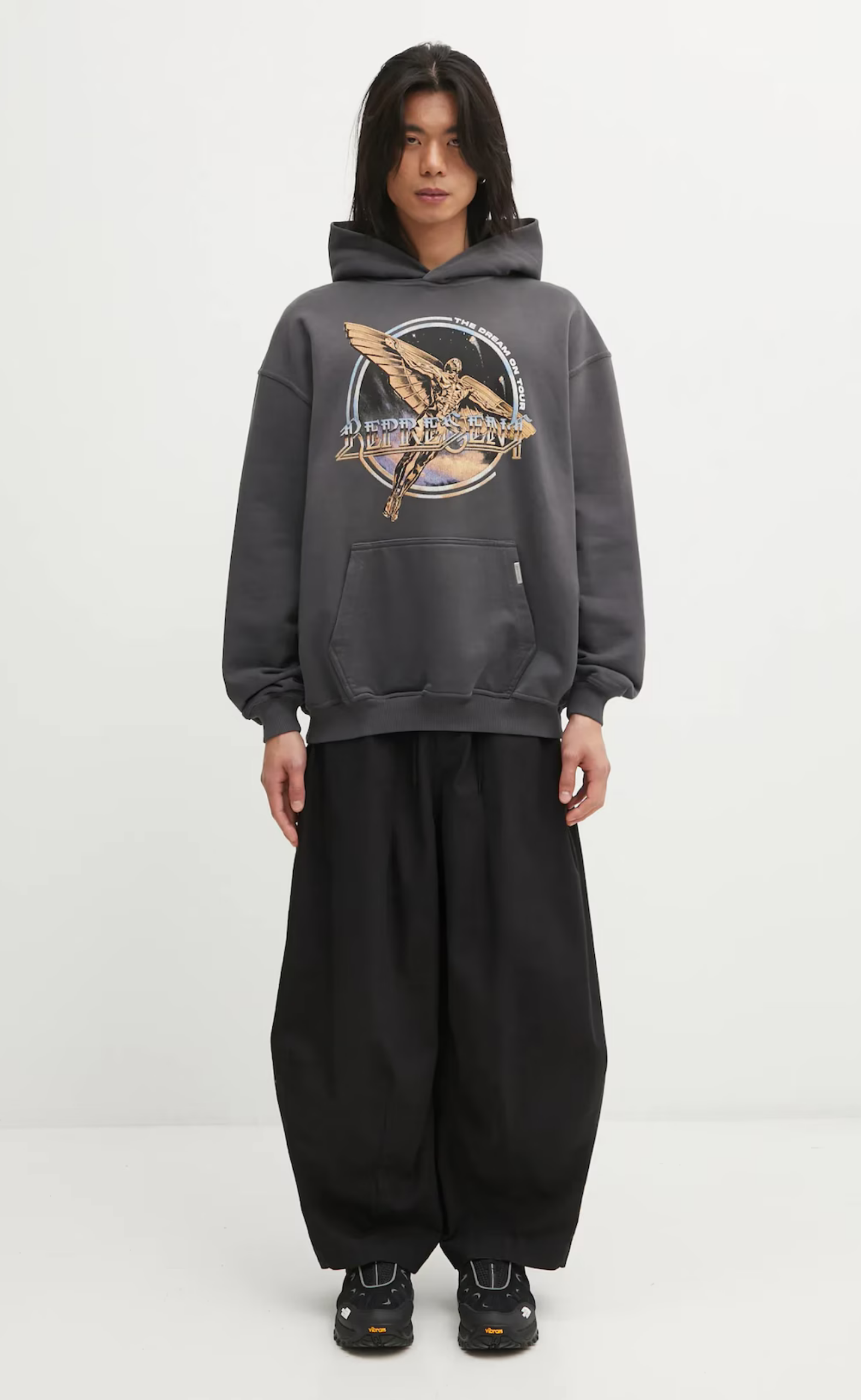 GOLDEN TOUR SUN FADE GREY HOODIE