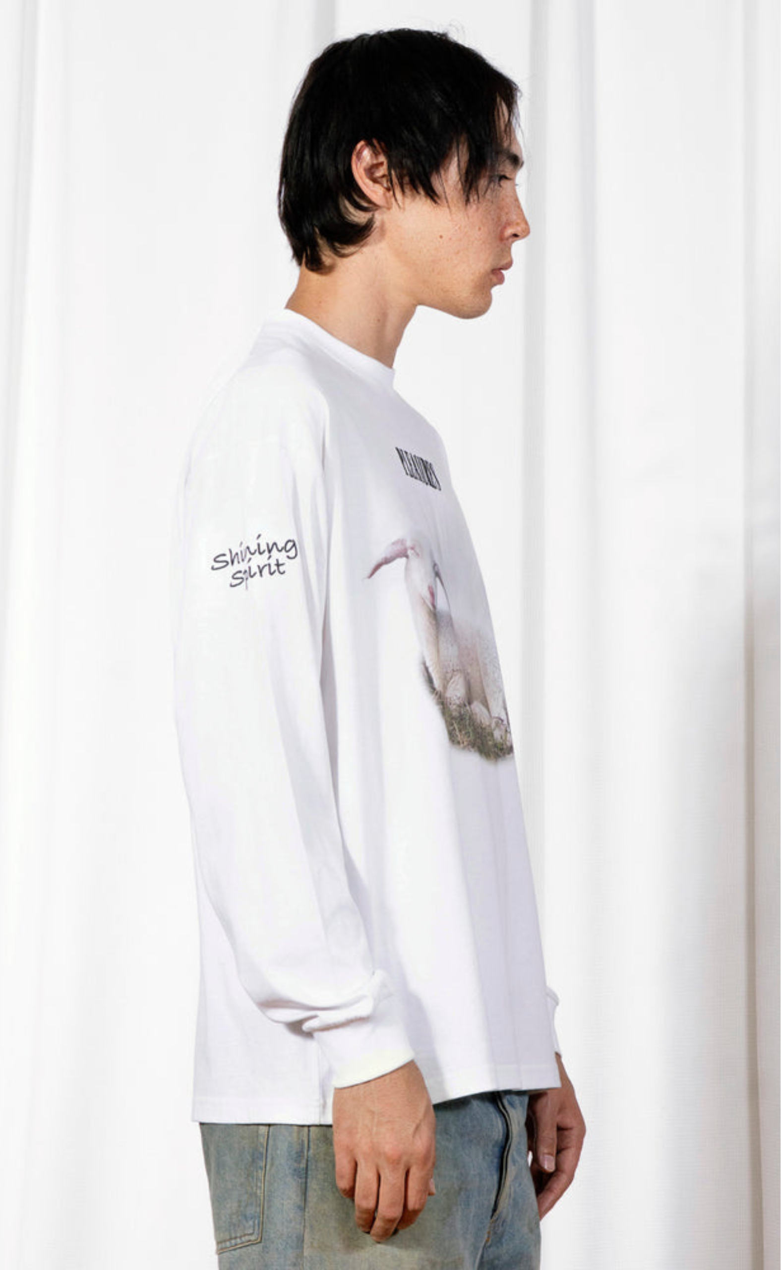 SHINE WHITE LONGSLEEVE