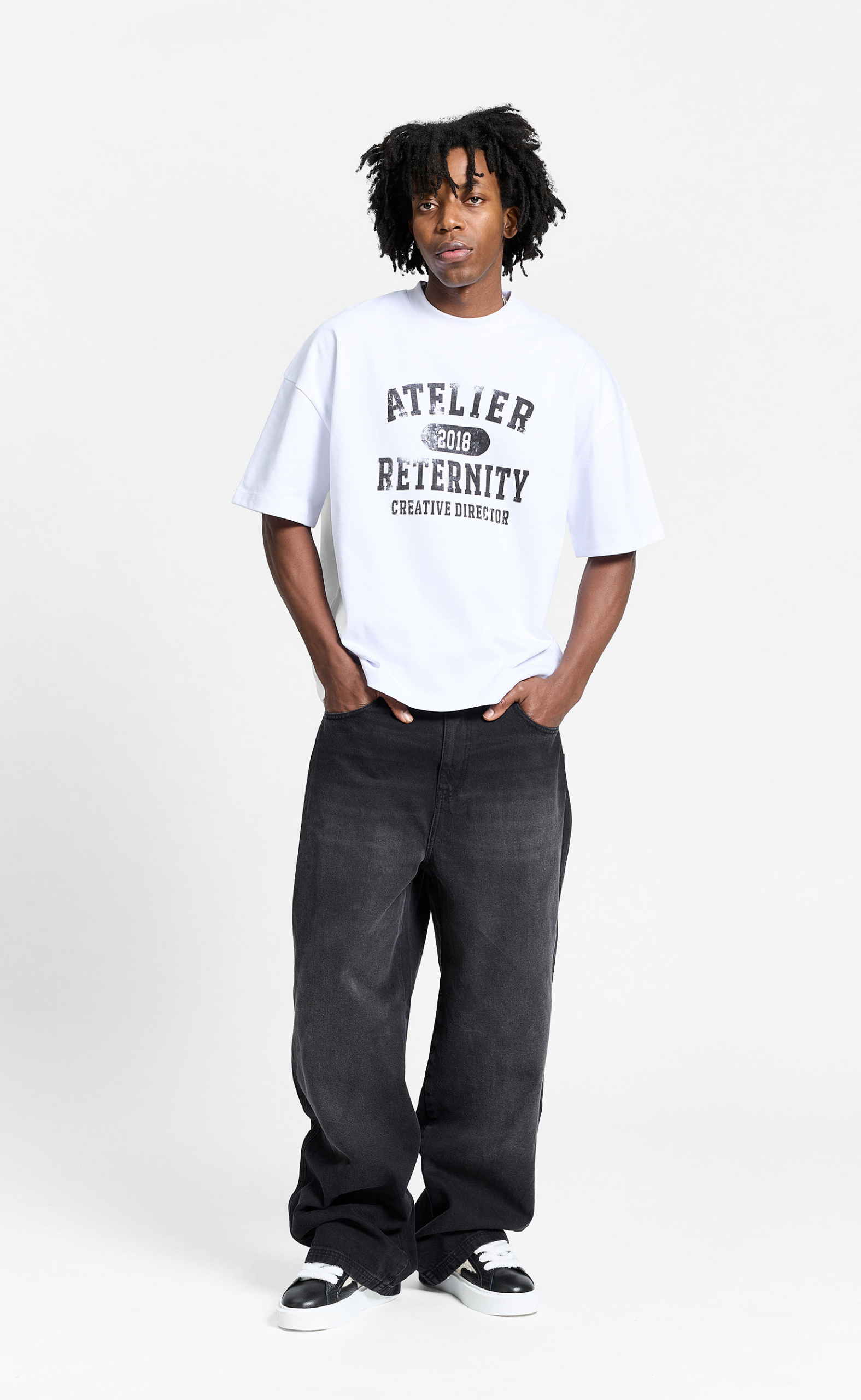 ATELIER EMBLEM WHITE T-SHIRT