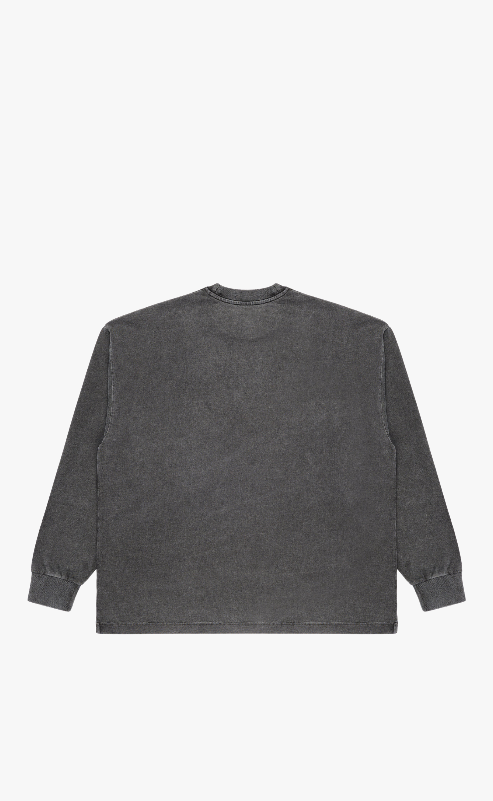 UNIFORM PIGMENT BLACK LONGSLEEVE