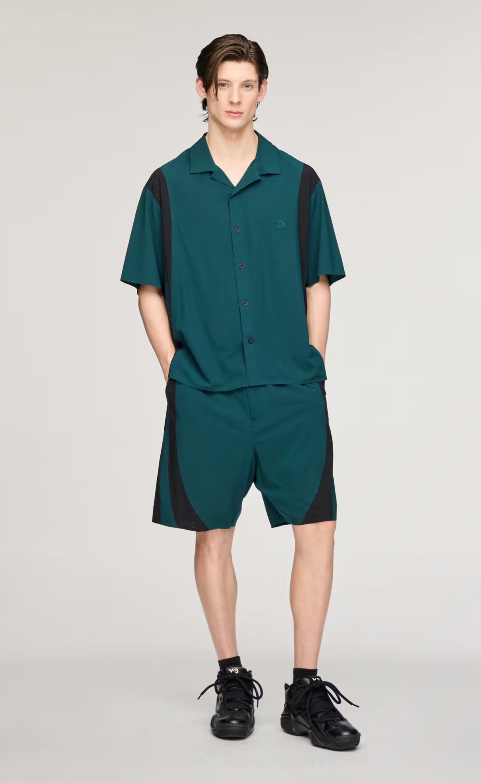 Y-3 ULTRALIGHT WOVEN AURORA IVY SHIRT