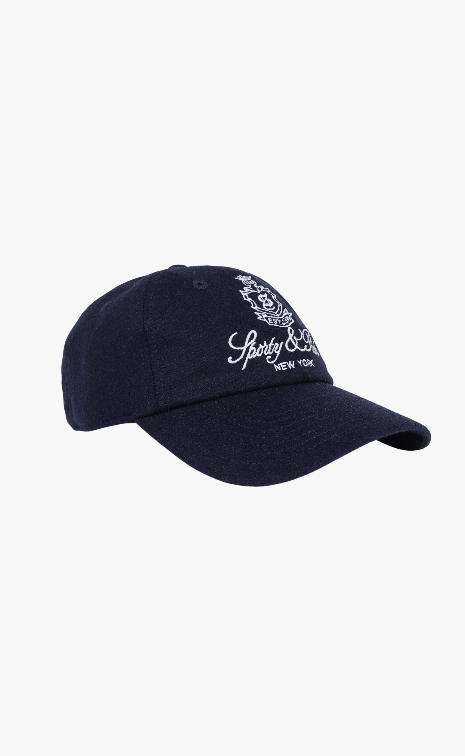 VENDOME WOOL NAVY HAT