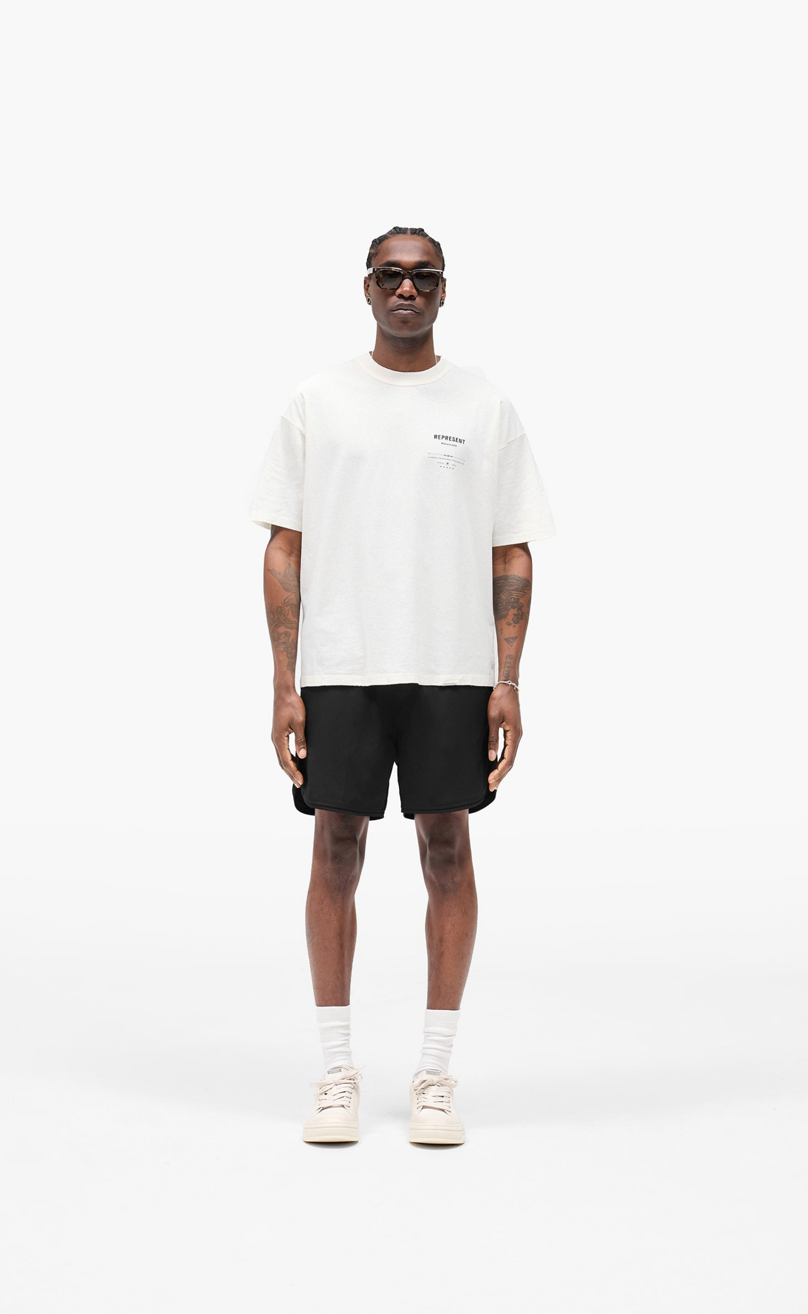 REVERE MANOR AGED WHITE T-SHIRT