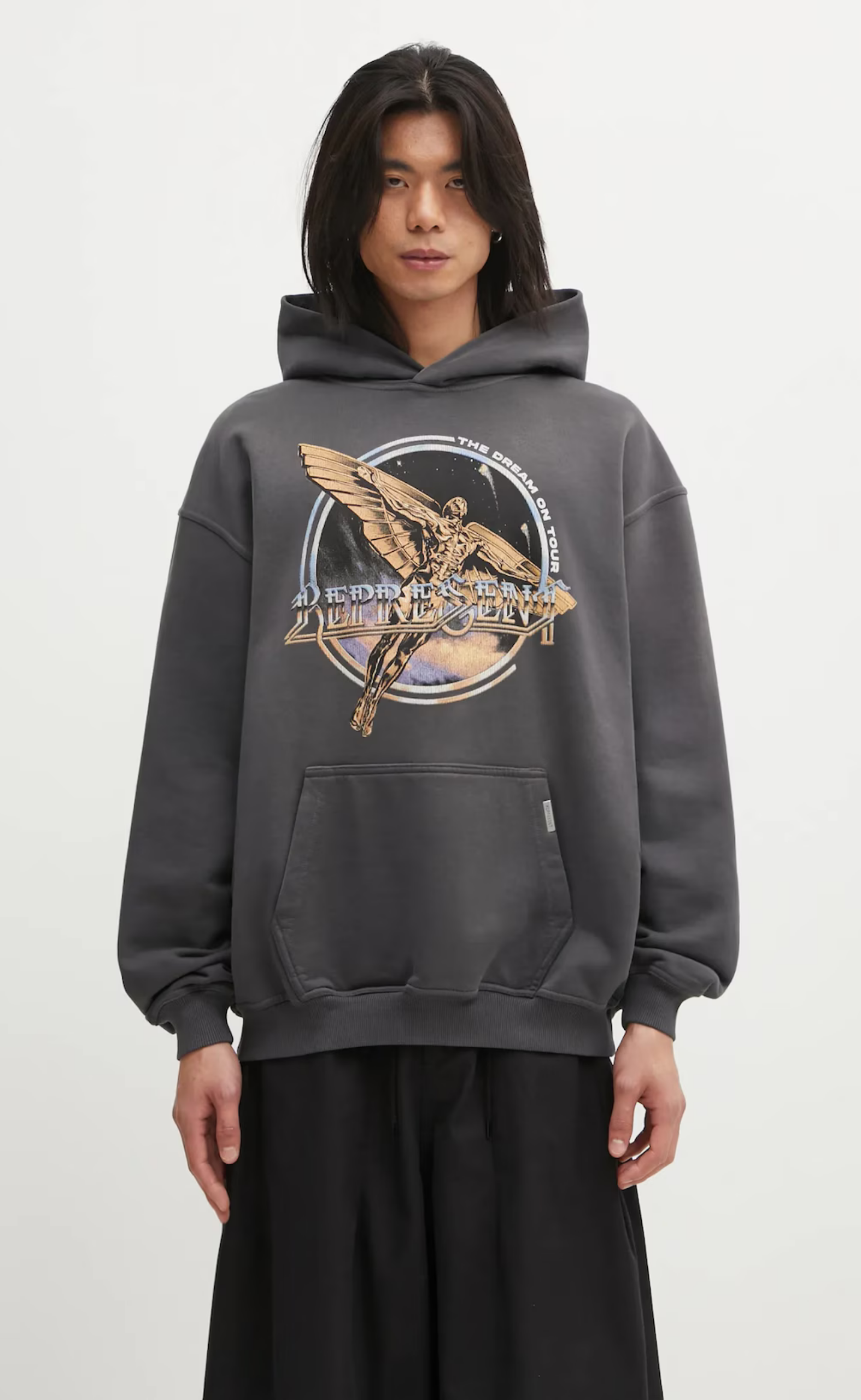 GOLDEN TOUR SUN FADE GREY HOODIE