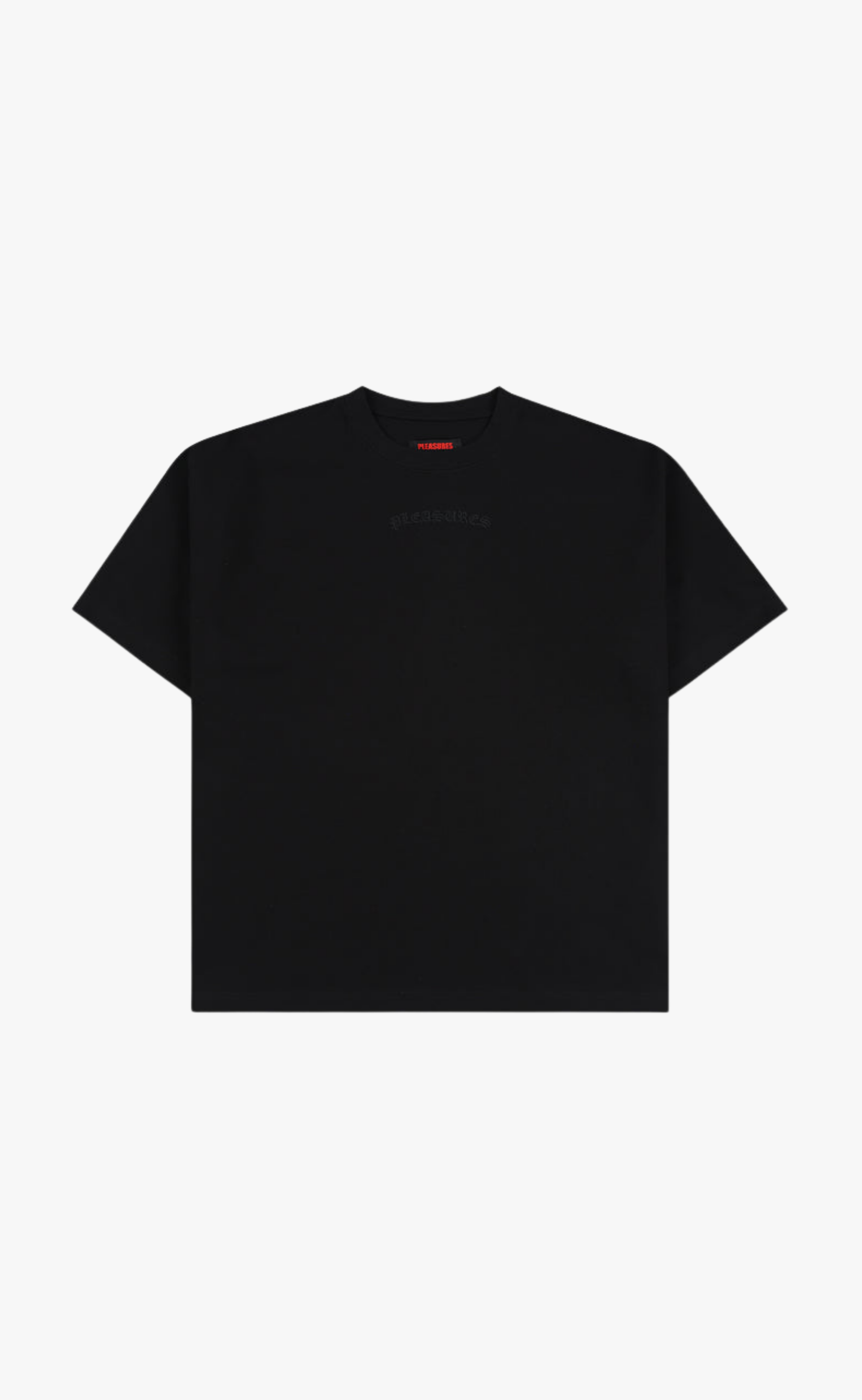 NEURAL APPLIQUE BLACK T-SHIRT