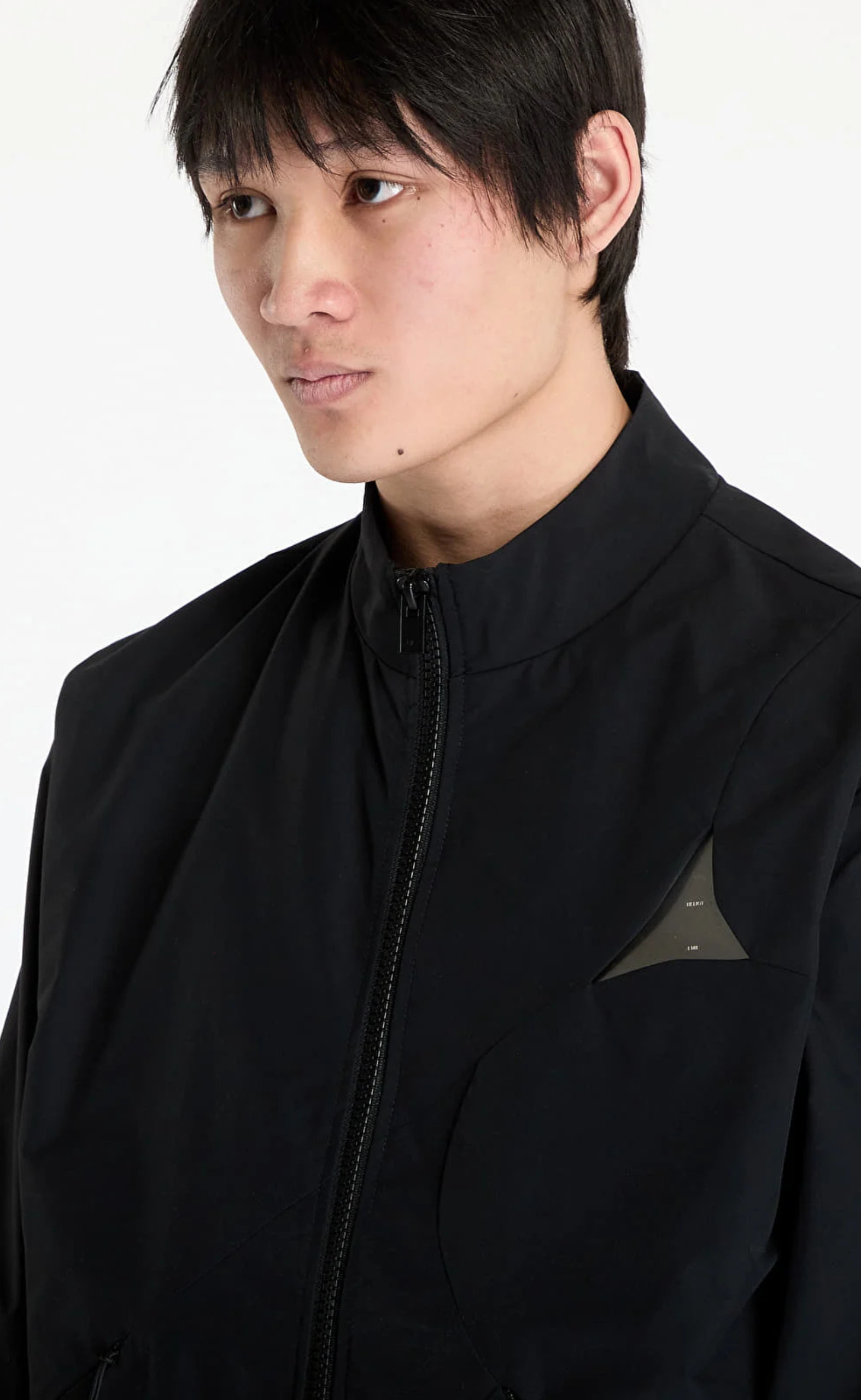SURTSEY WINDBREAKER BLACK JACKET