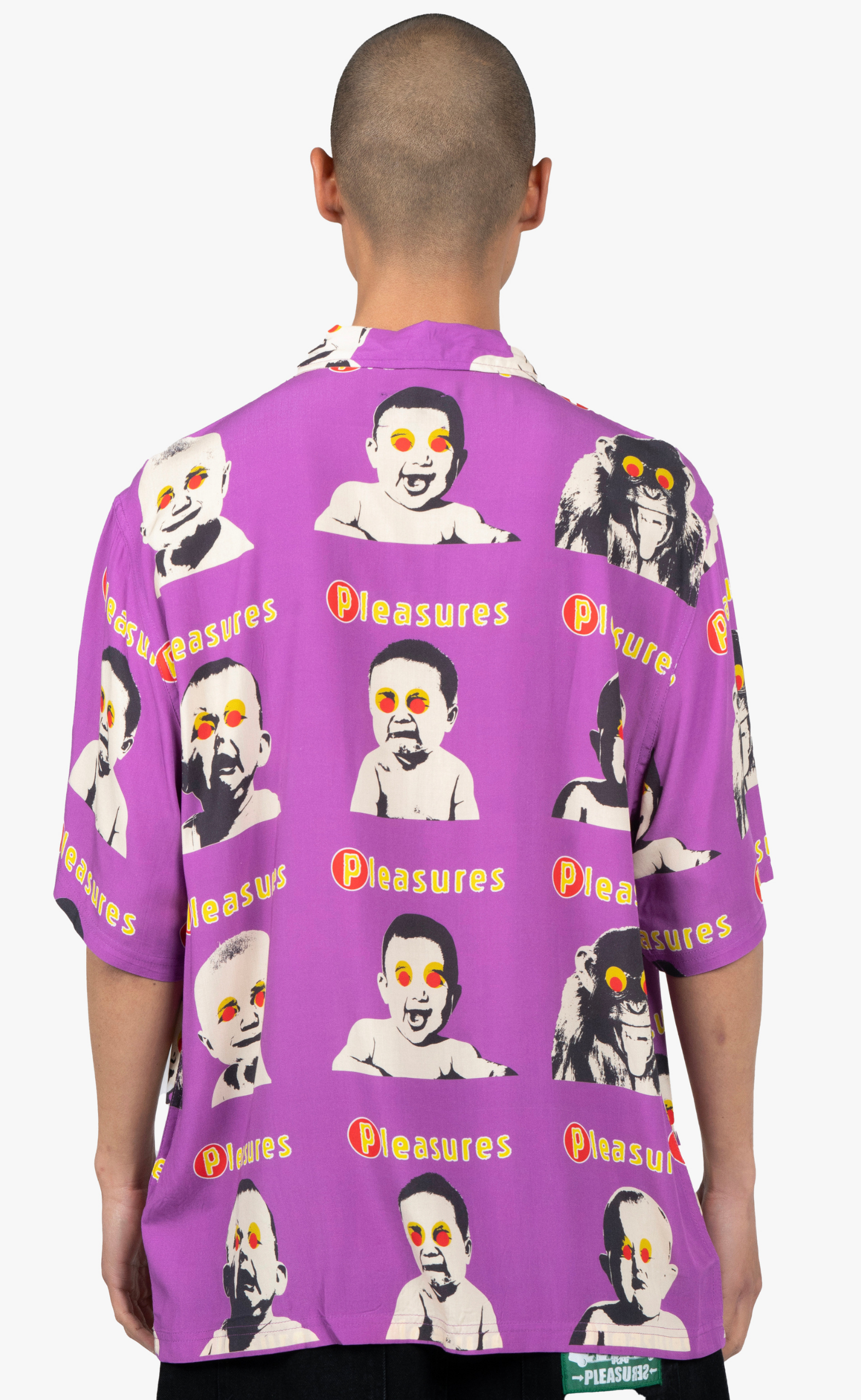 HEAD BUTTON DOWN PURPLE SHIRT