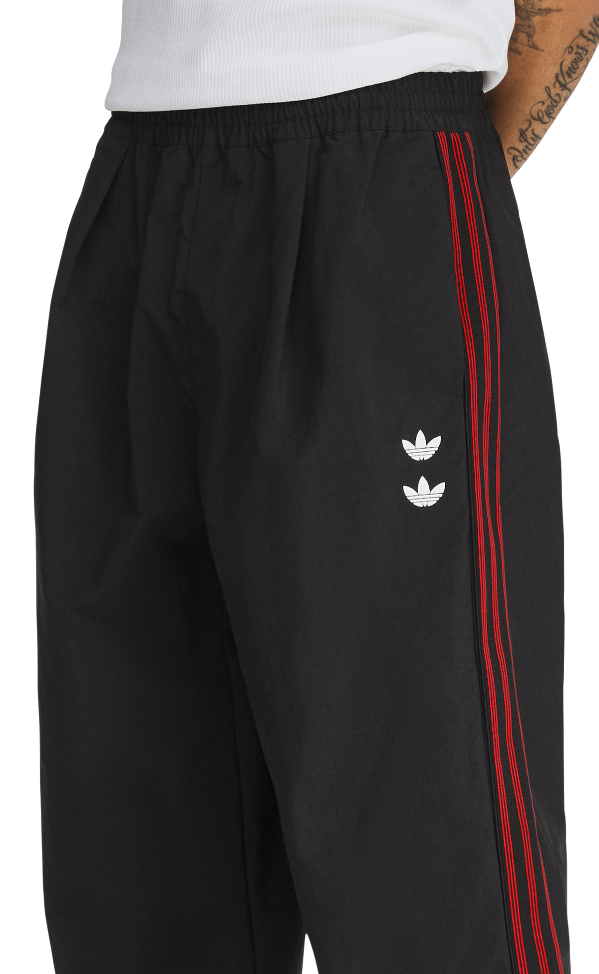 CHAVARRIA WOVEN TRACK BLACK PANT