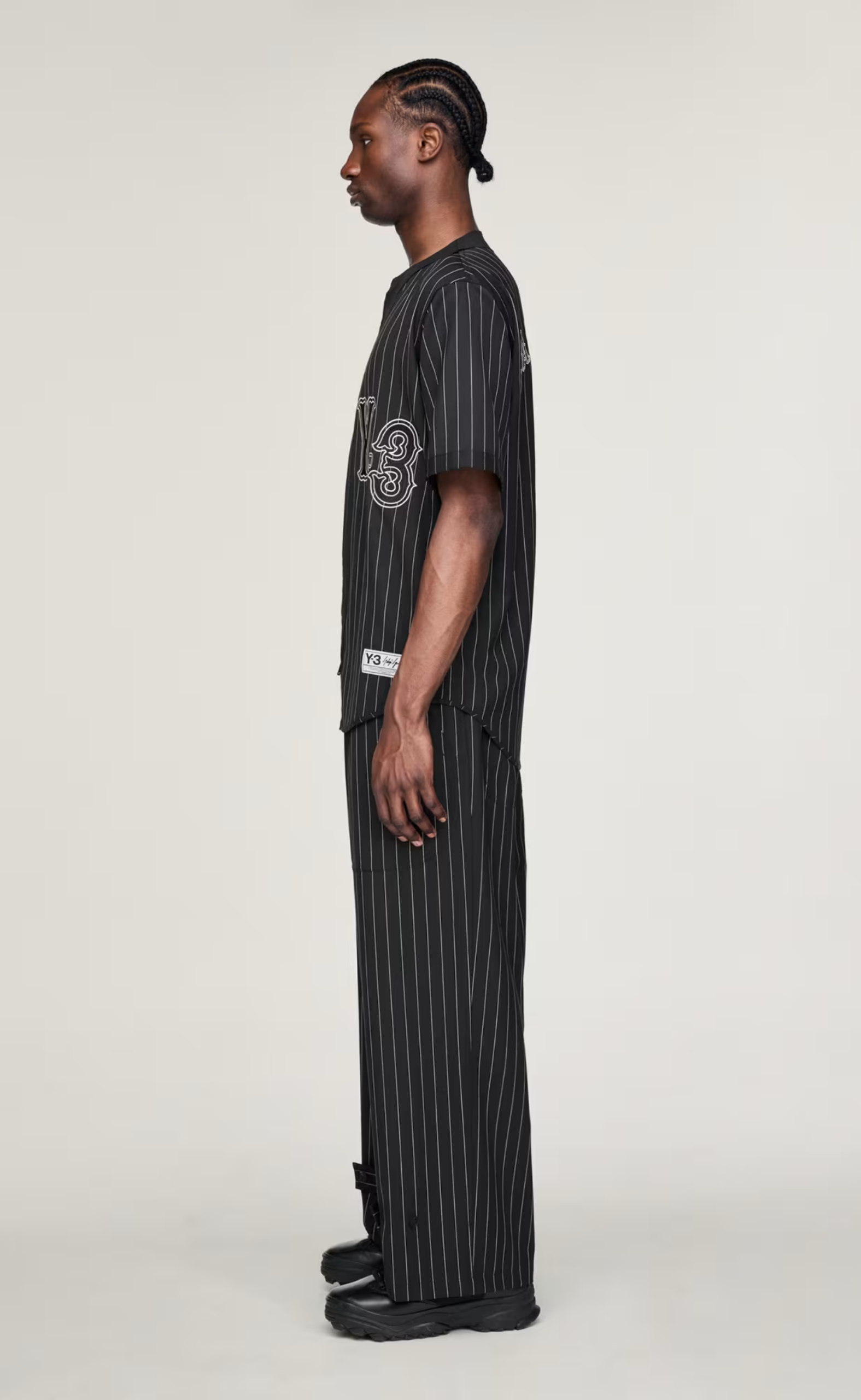 Y-3 ELITE 5 BASEBALL BLACK SHIRT