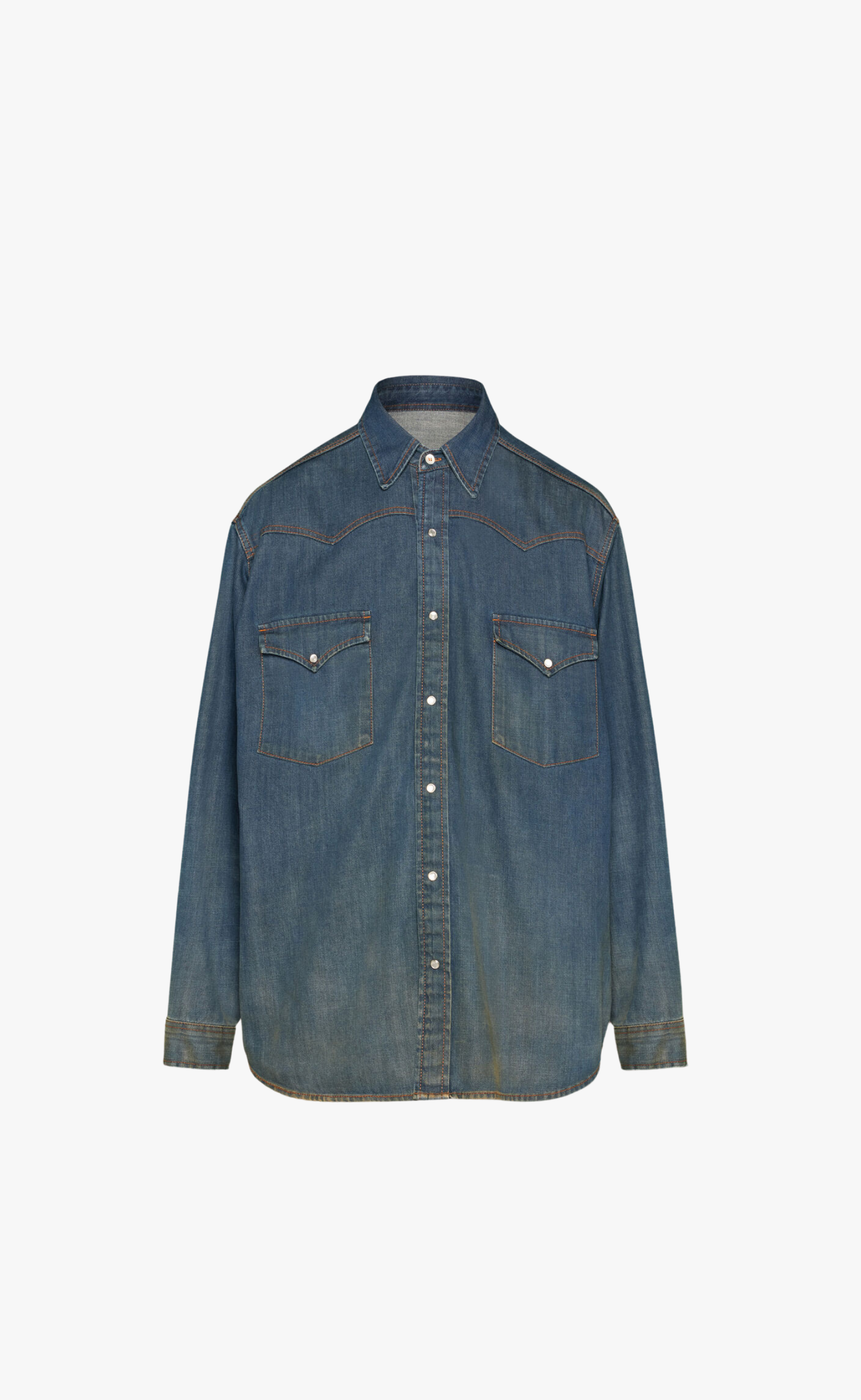 AMERICANA WASH VINTAGE BLUE SHIRT