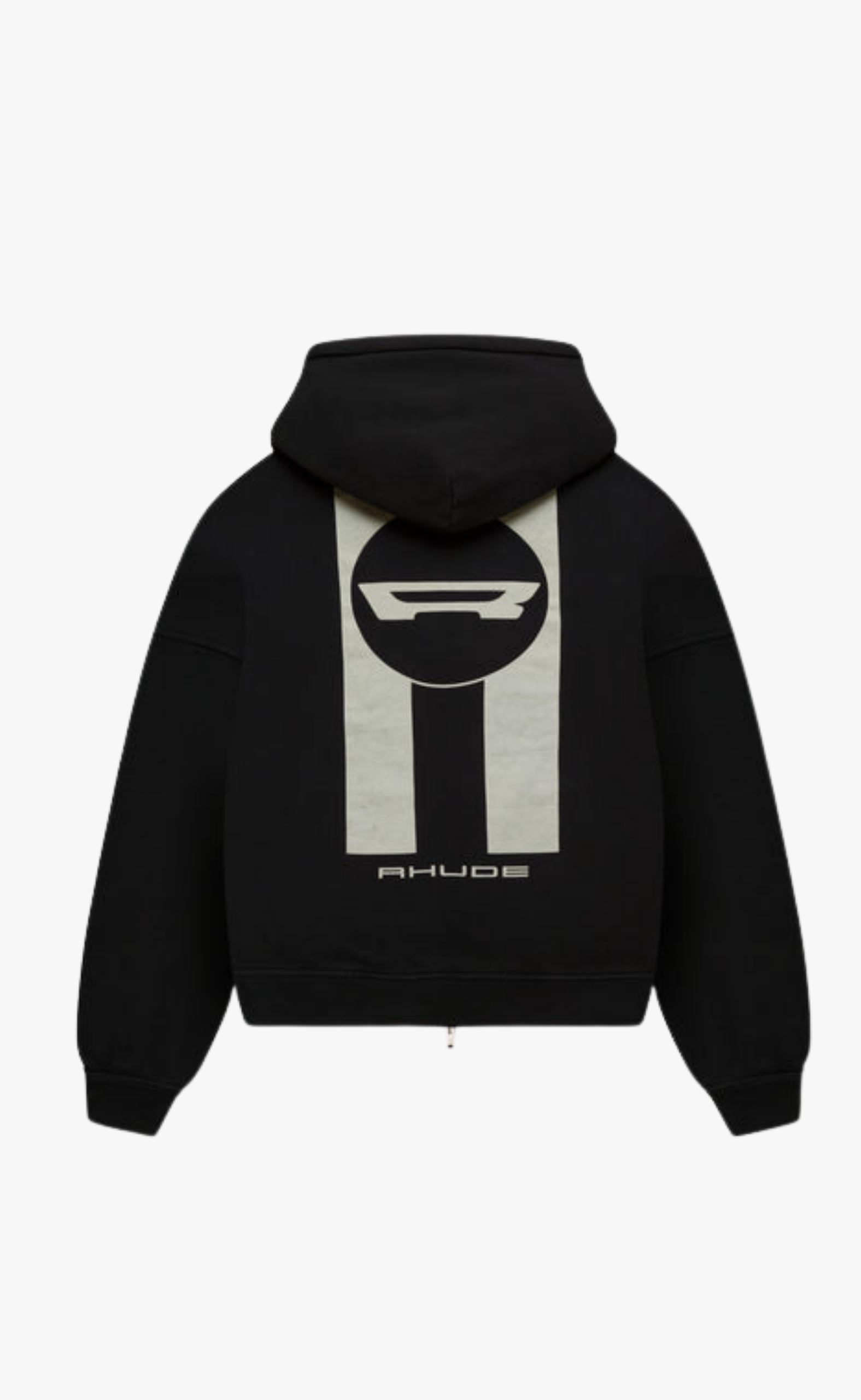 CAMPIONE FULL-ZIP BLACK HOODIE