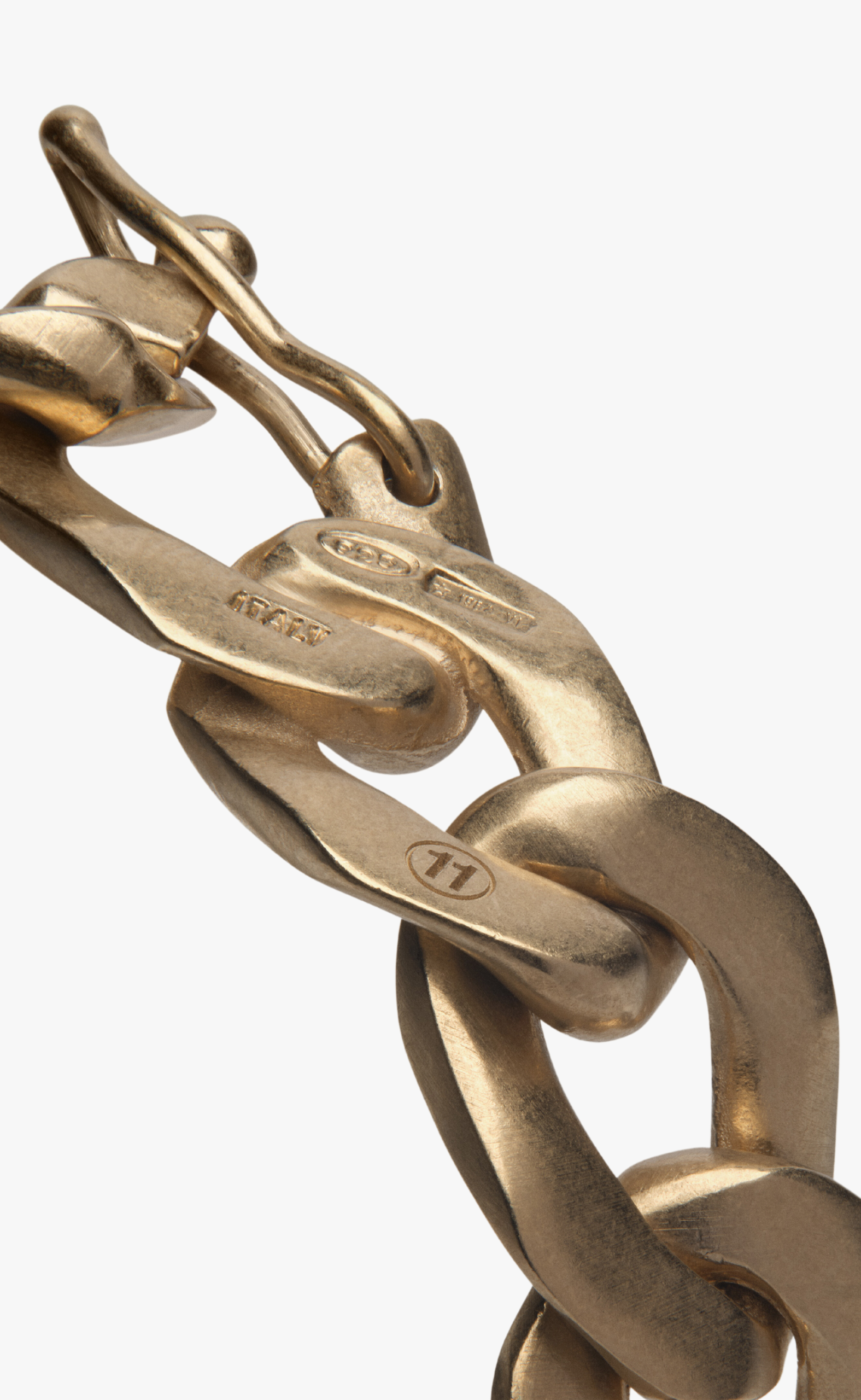 GOURMETTE REFERENCE YELLOW GOLD NECKLACE