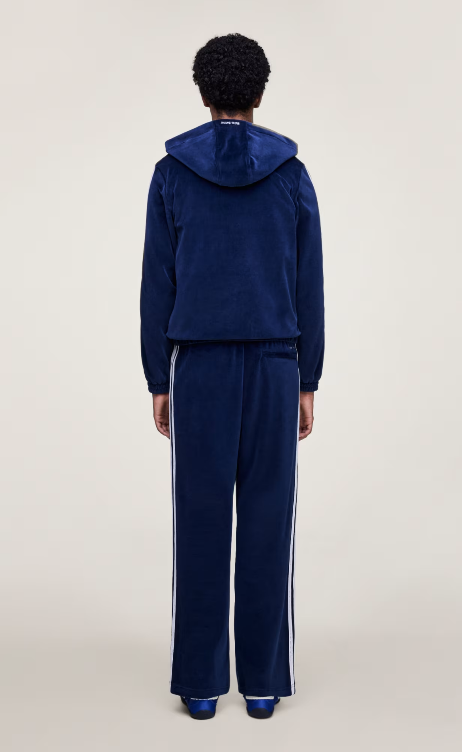 WB VELOUR COLLEGIATE NAVY PANTS