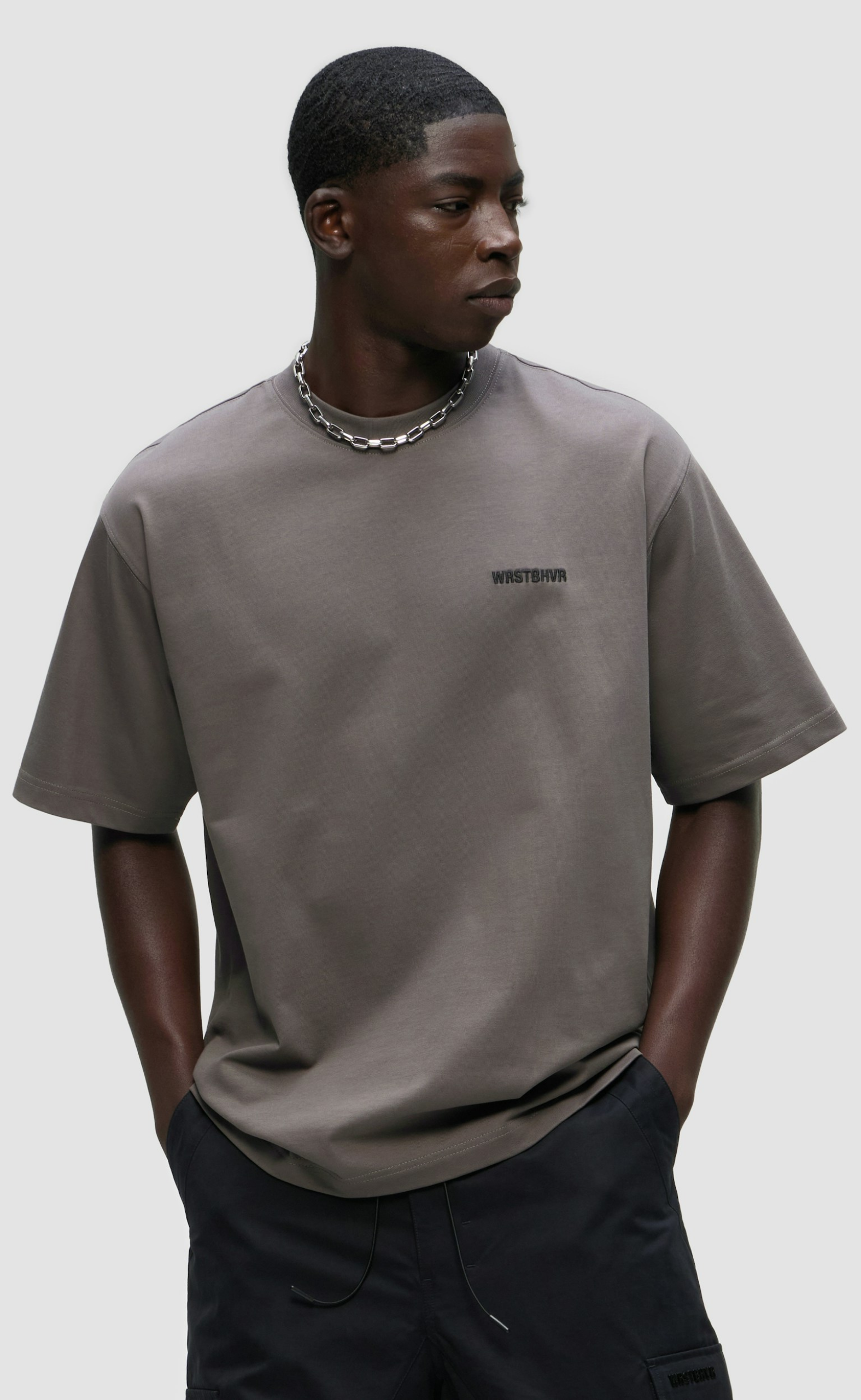 CASSIAN DARK GULL GRAY T-SHIRT