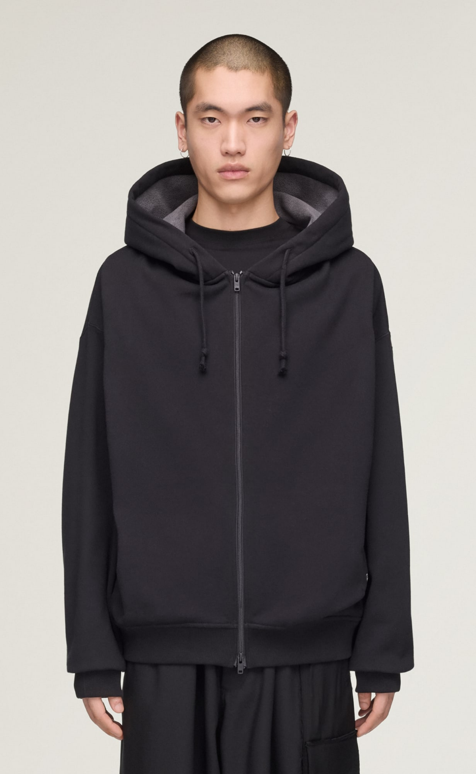 F1 MERCEDES BLACK ZIP HOODIE