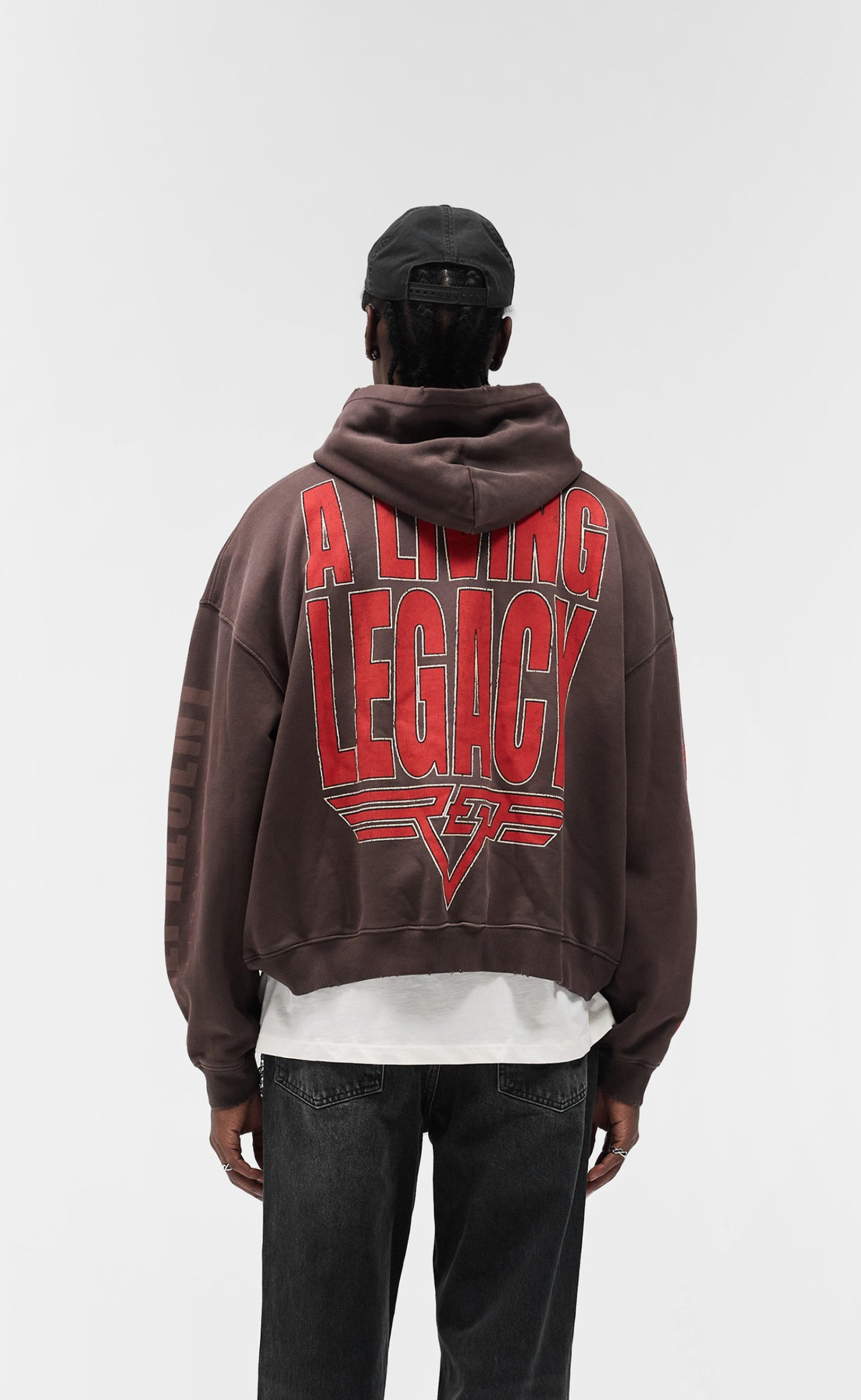 REPRESENT LIVING LEGACY TOUR NERO HOODIE
