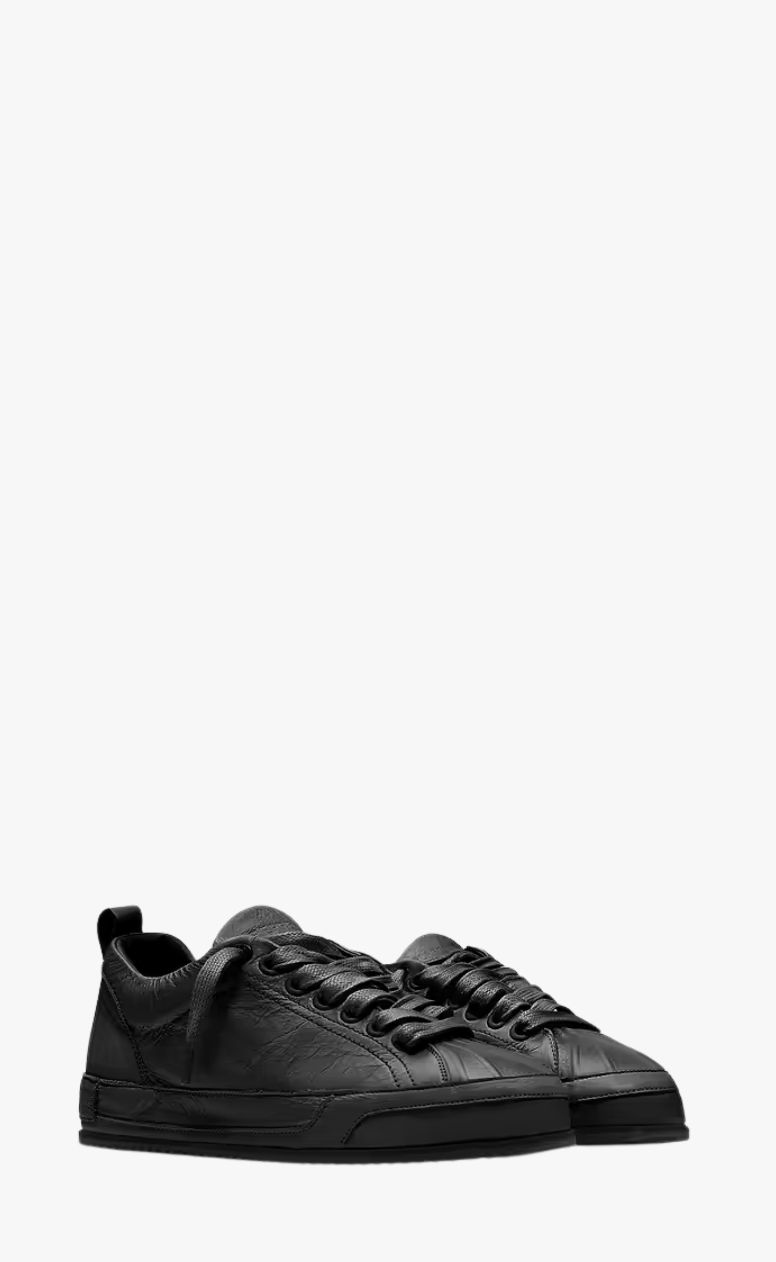 ALPHA WRAP JET BLACK SNEAKER