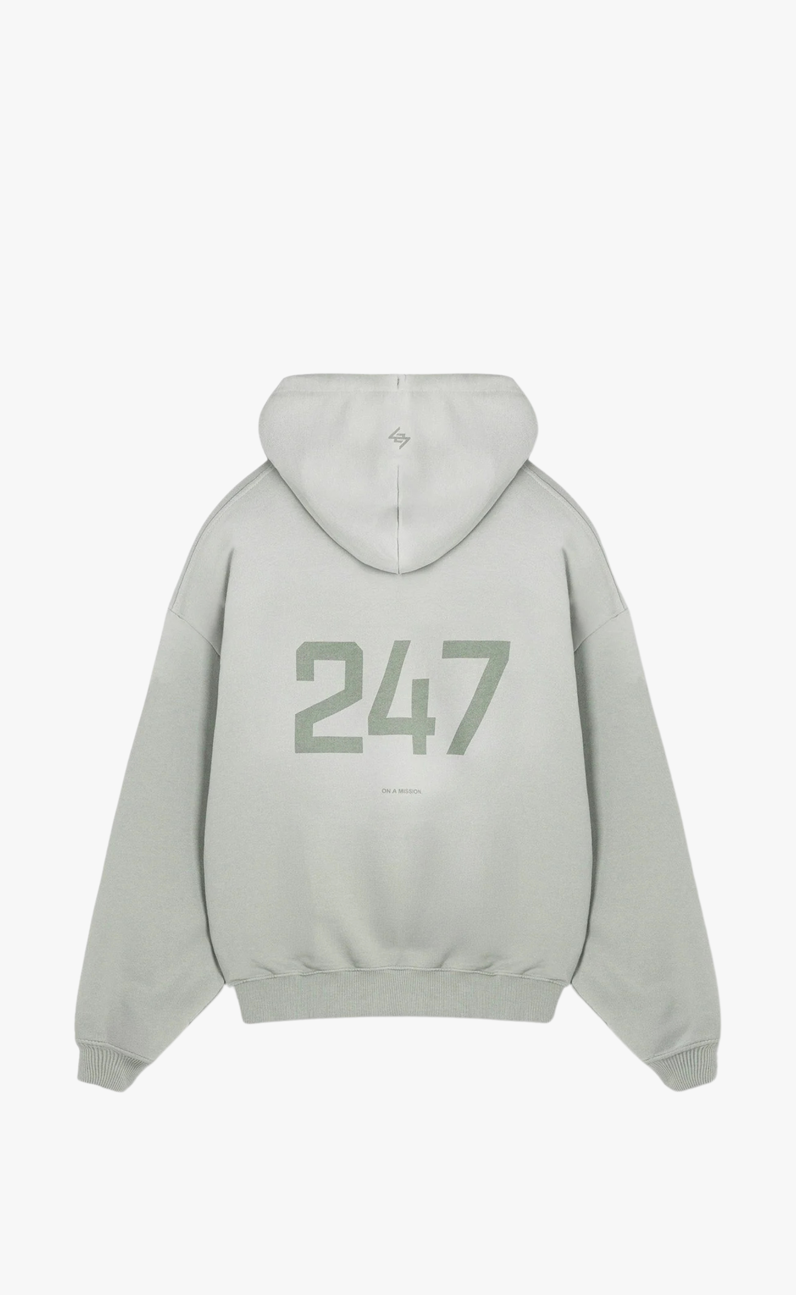 247 OVERSIZED SAGE HOODIE