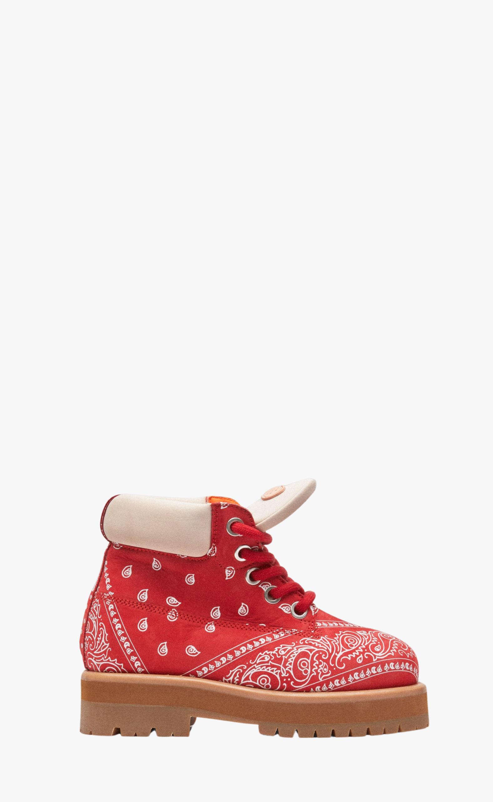 STRADA LOW BANDANA RED BOOTS