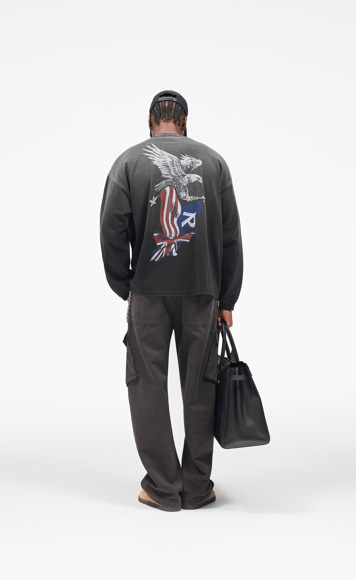 EAGLE BLACK LONGSLEEVE