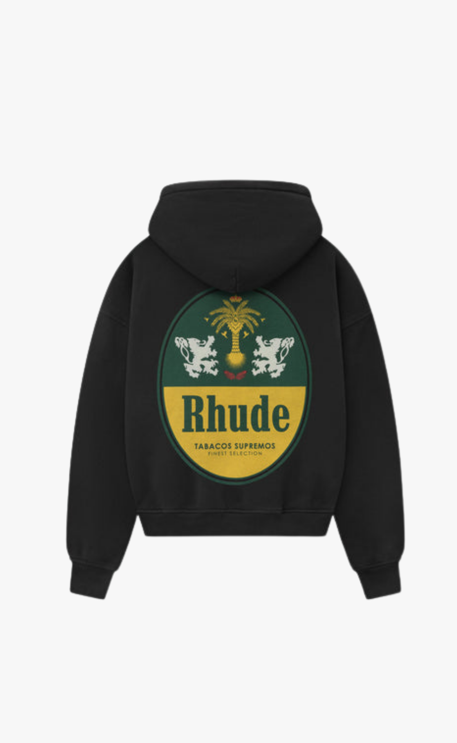 RHUDE TABACO BLACK HOODIE