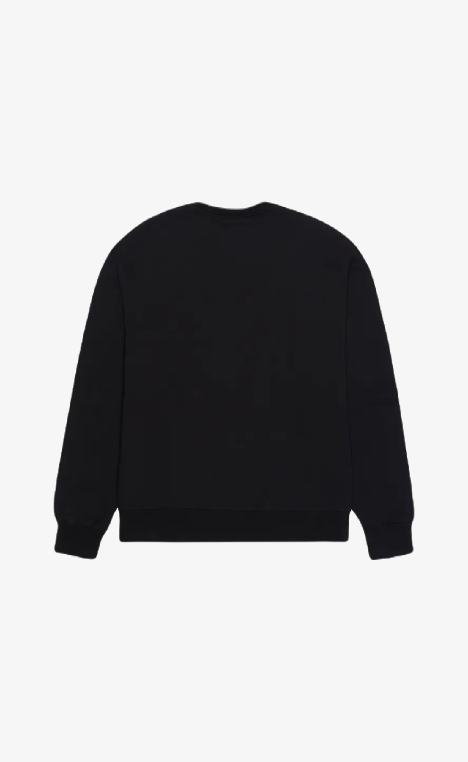 ESSENTIALS SMALL LOGO BLACK CREWNECK
