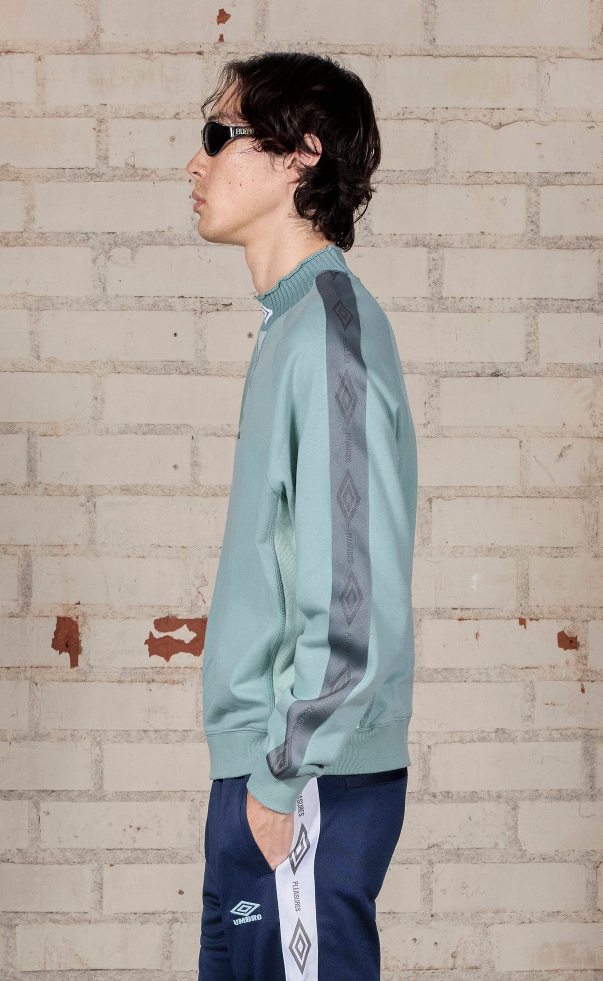 ICONS MOCKNECK SAGE SWEATSHIRT