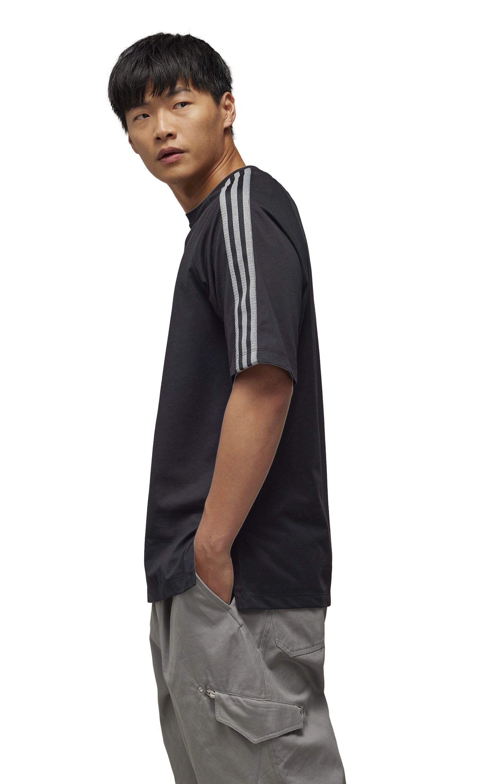 3S BLACK WHITE T-SHIRT