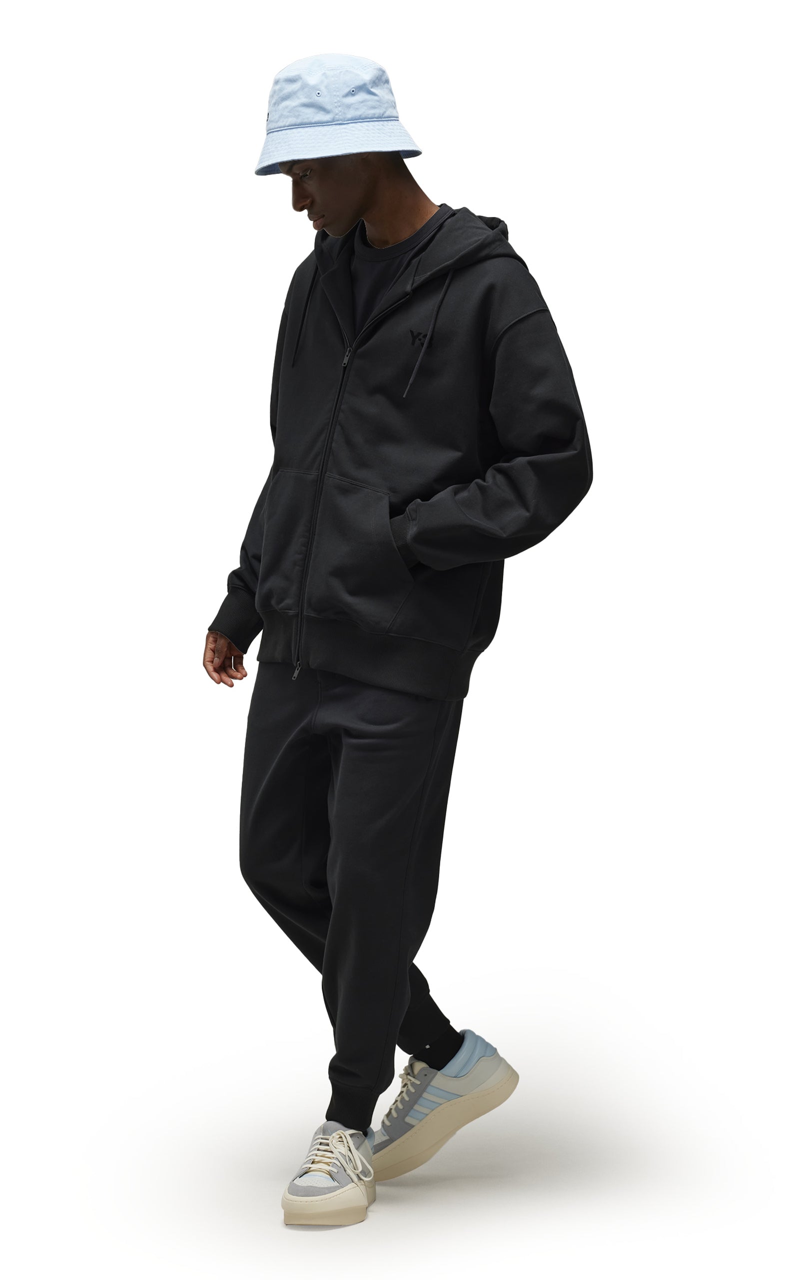 FT ZIP BLACK HOODIE