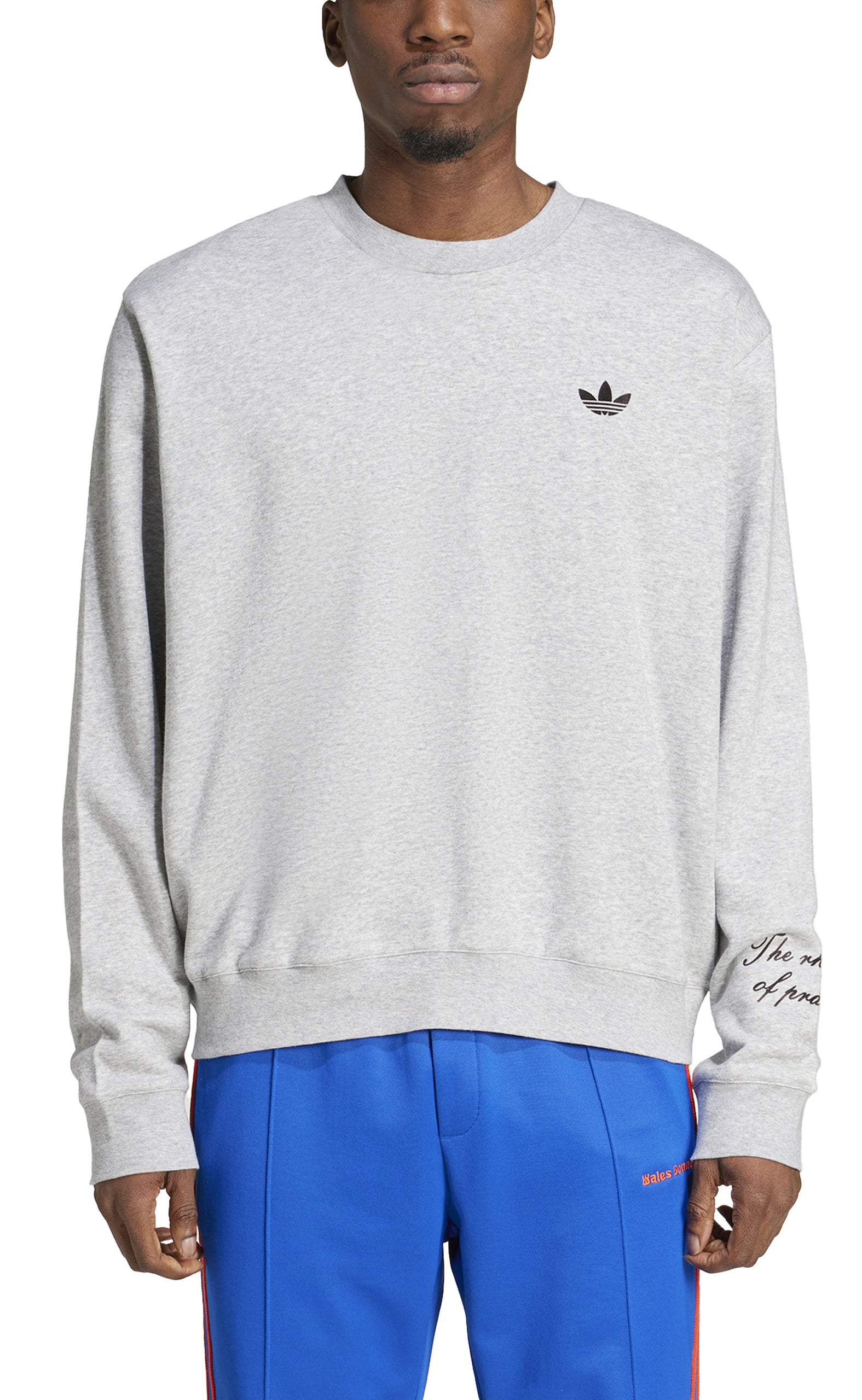WB GREY CREWNECK