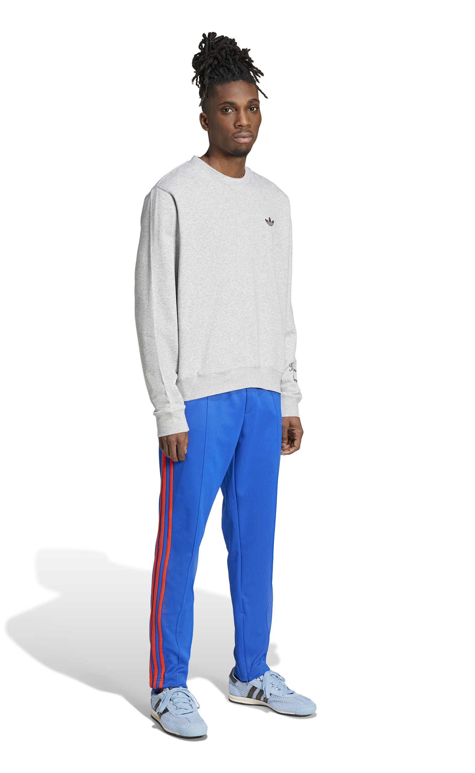 WB GREY CREWNECK