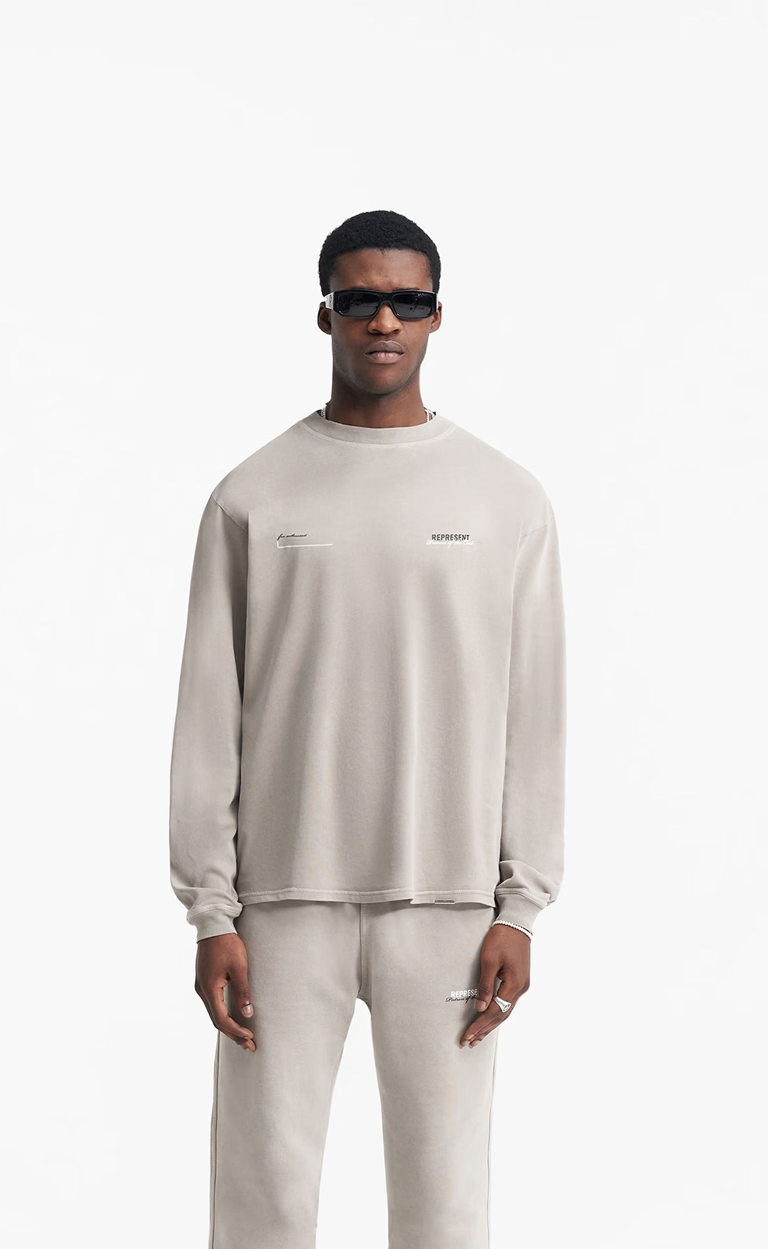 PATRON OF THE CLUB MUDSTONE LONGLSLEEVE