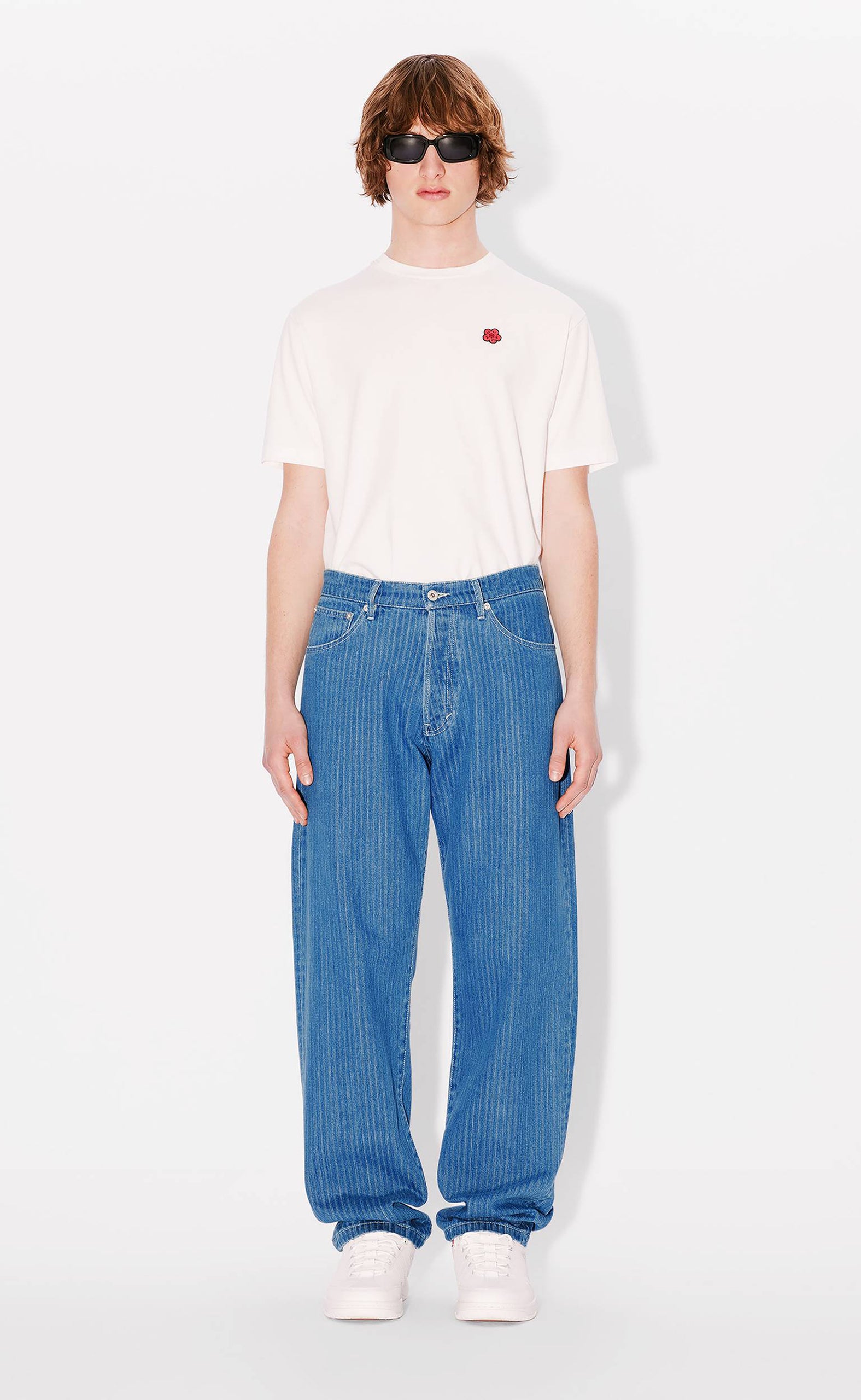BOTAN LOOSE FIT BLUE DENIM JEANS