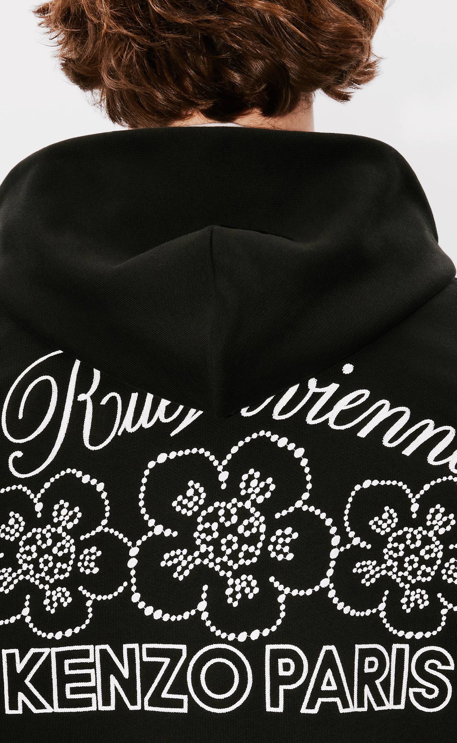 CONSTELLATION EMB BLACK HOODIE