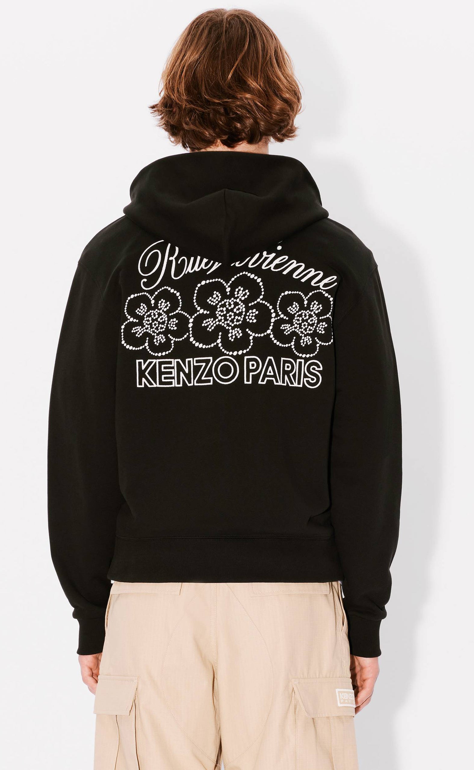 CONSTELLATION EMB BLACK HOODIE