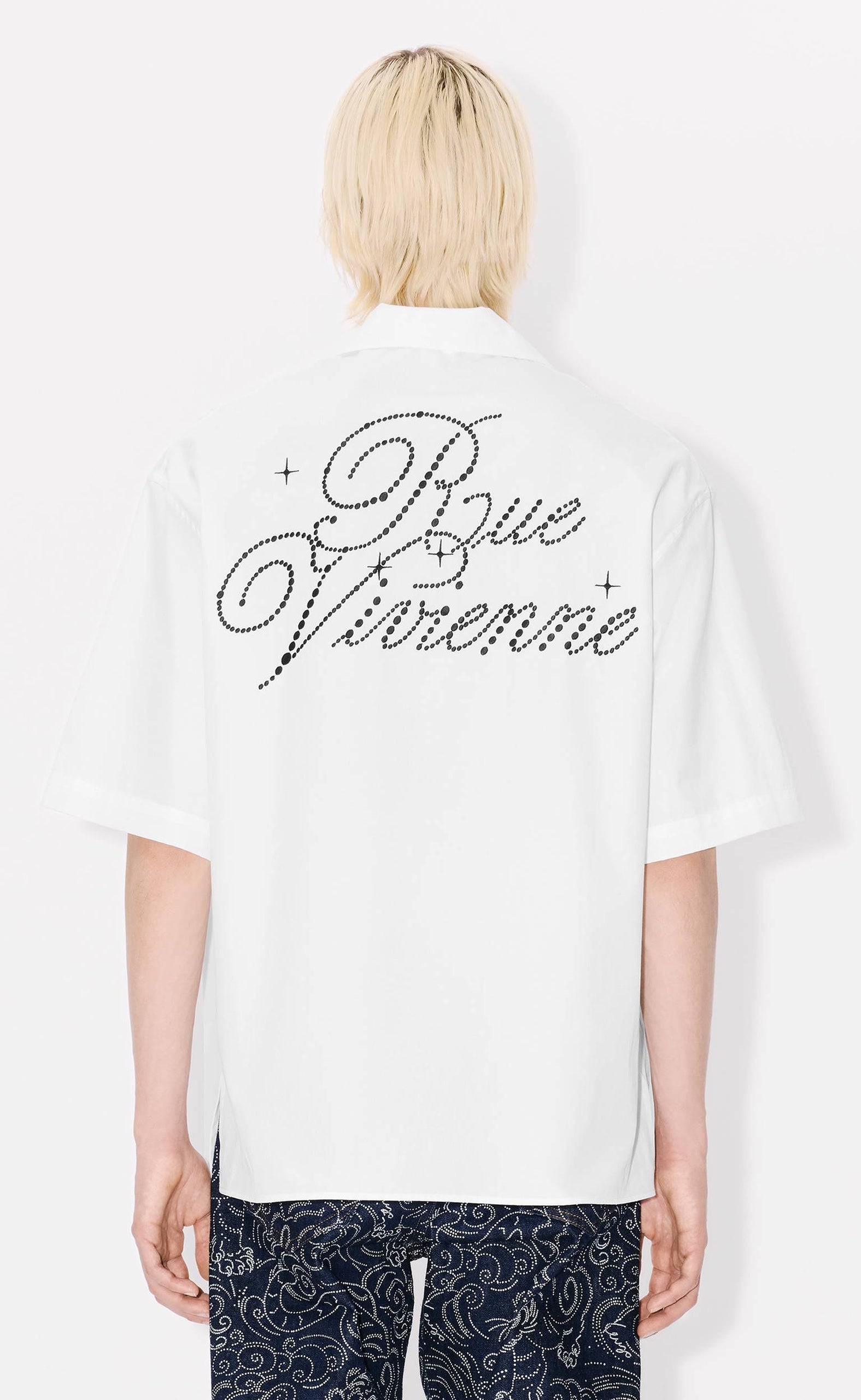 CONSTELLATION HAWAIIAN WHITE SHIRT