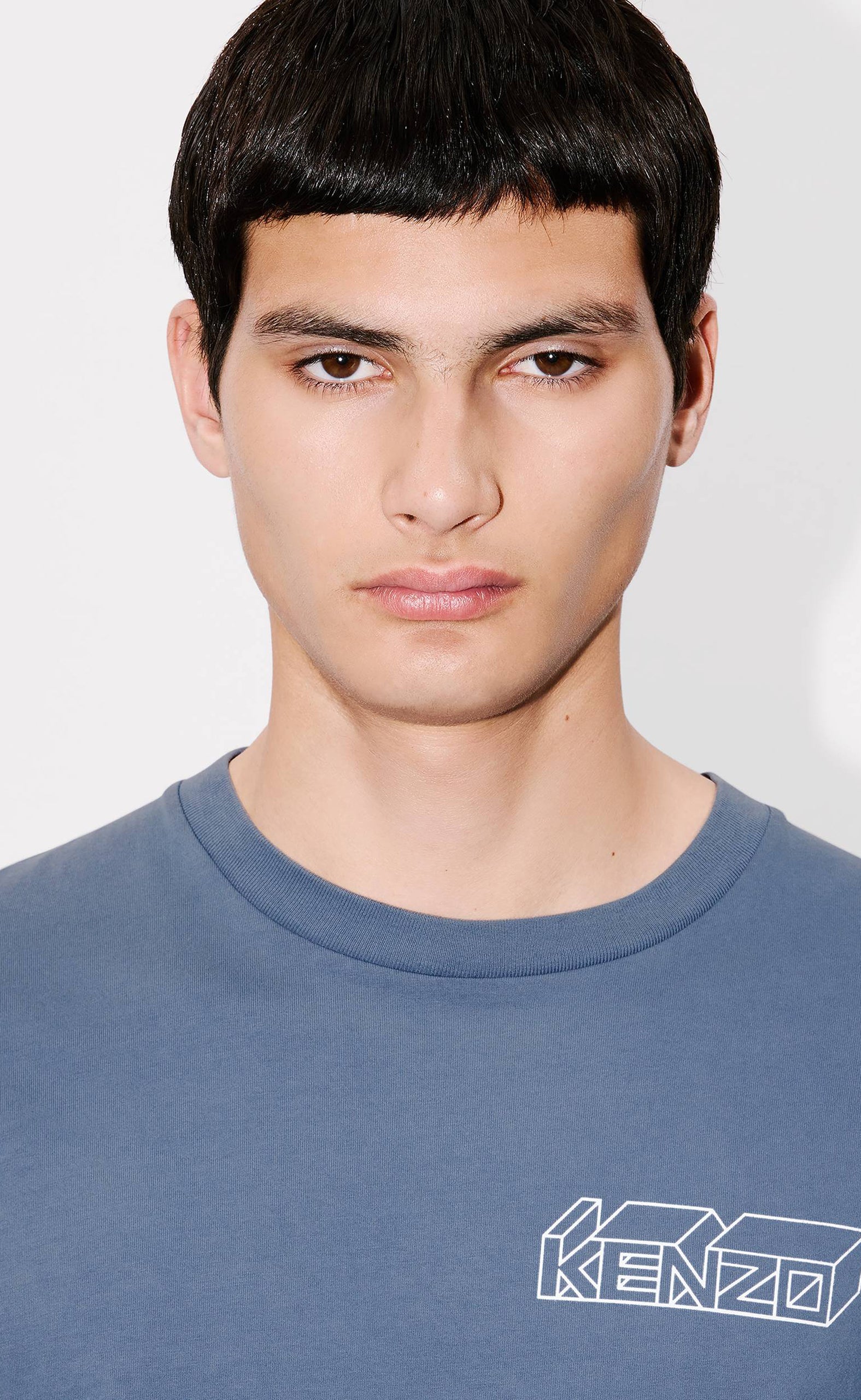 KENZO KUBE CLASSIC BLUE T-SHIRT