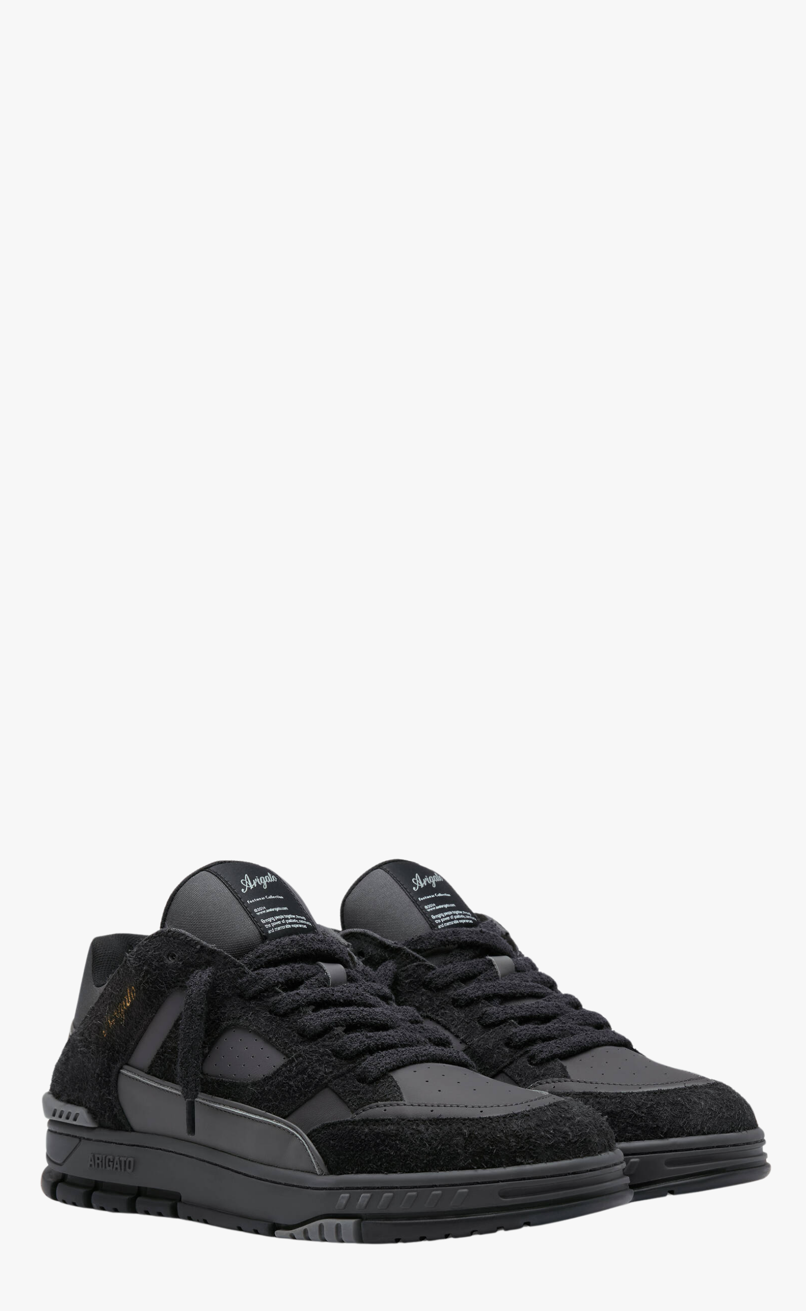 AREA LO FLUFFY BLACK SNEAKER