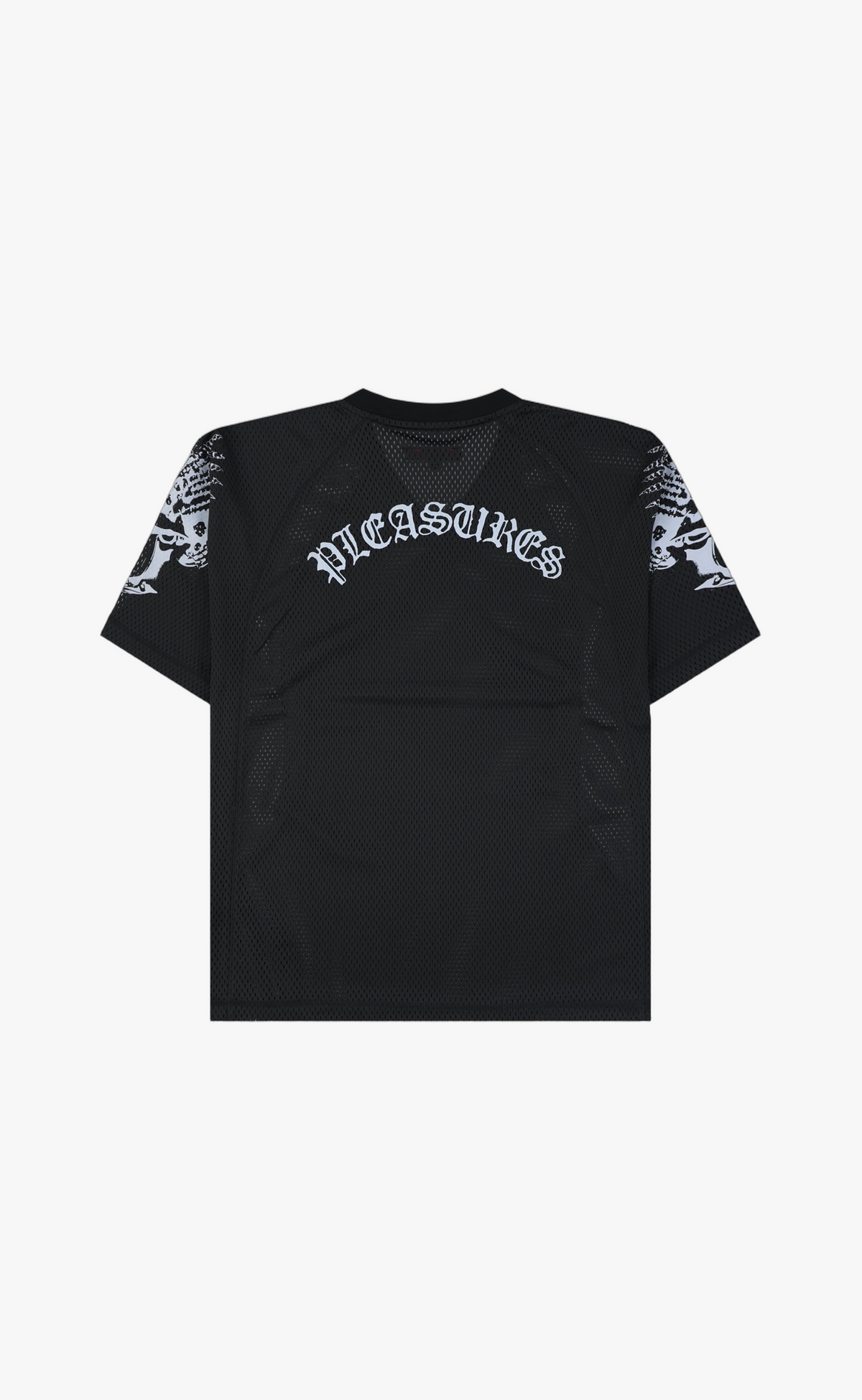 SCREWS FOOTBALL JERSEY BLACK T-SHIRT