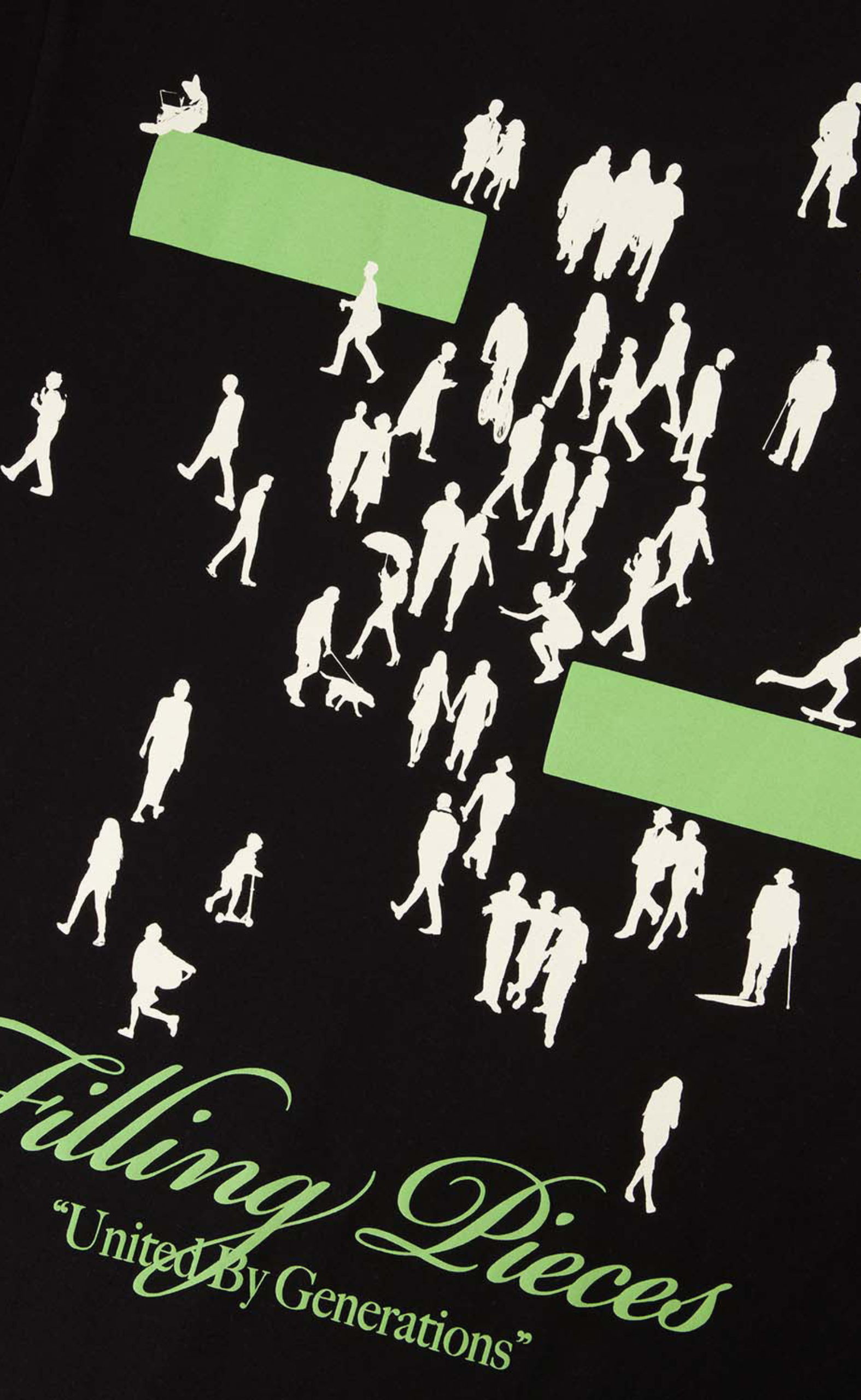 T-SHIRT UNITED BY GENERATIONS BLACK