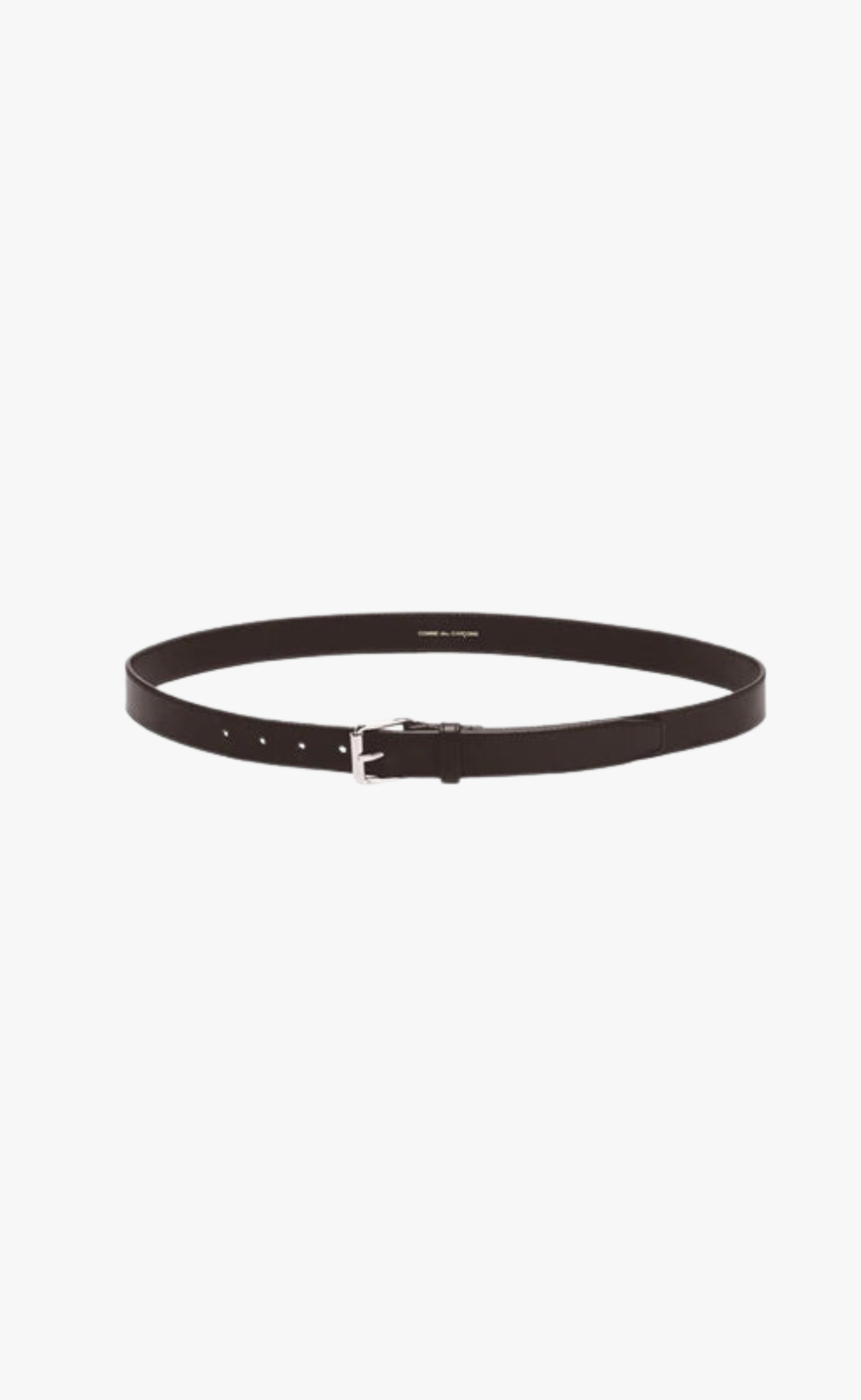 BROWN COMME DES GARCONS CLASSIC LEATHER BELT