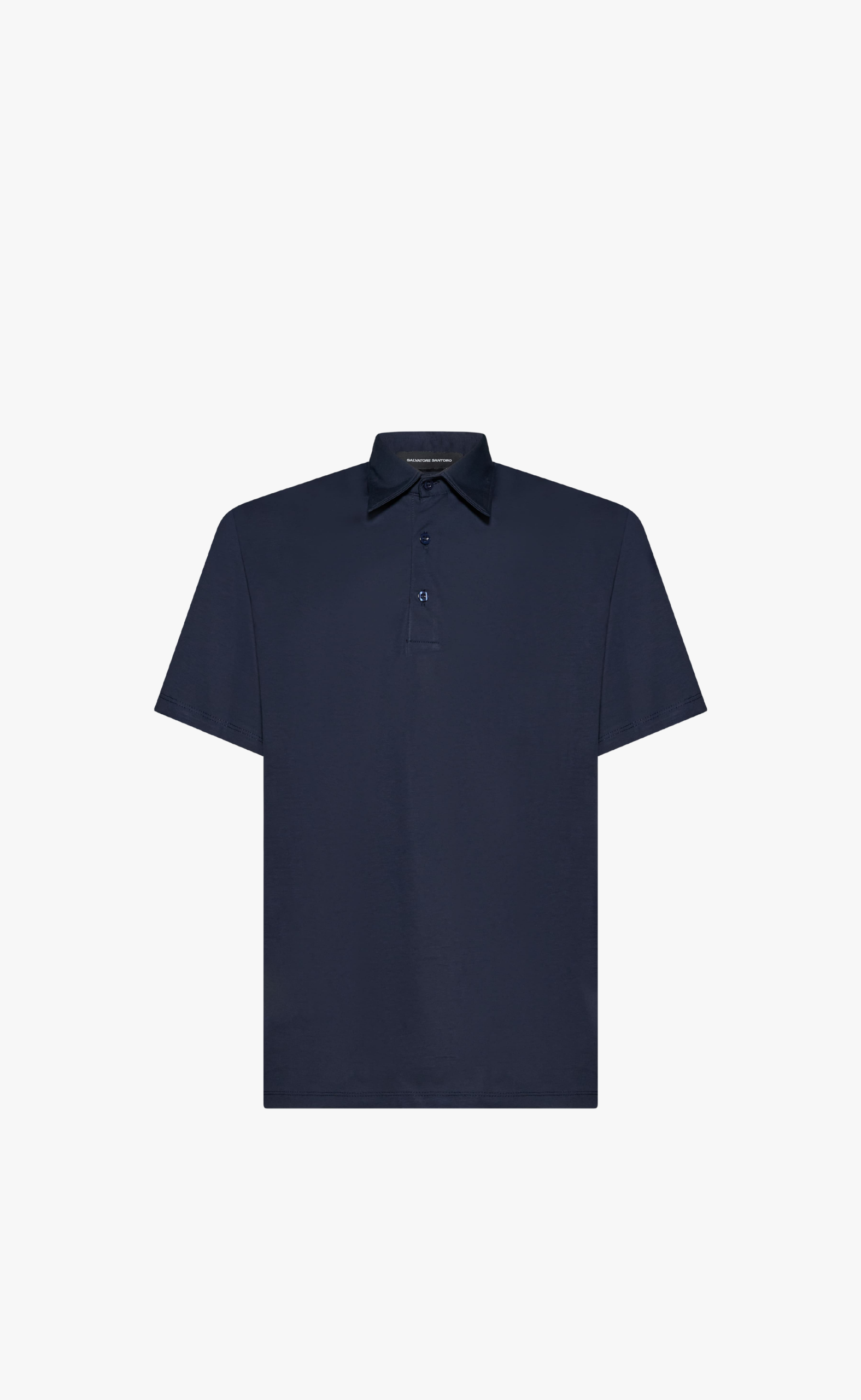 REGULAR POLO COTTON NAVY T-SHIRT