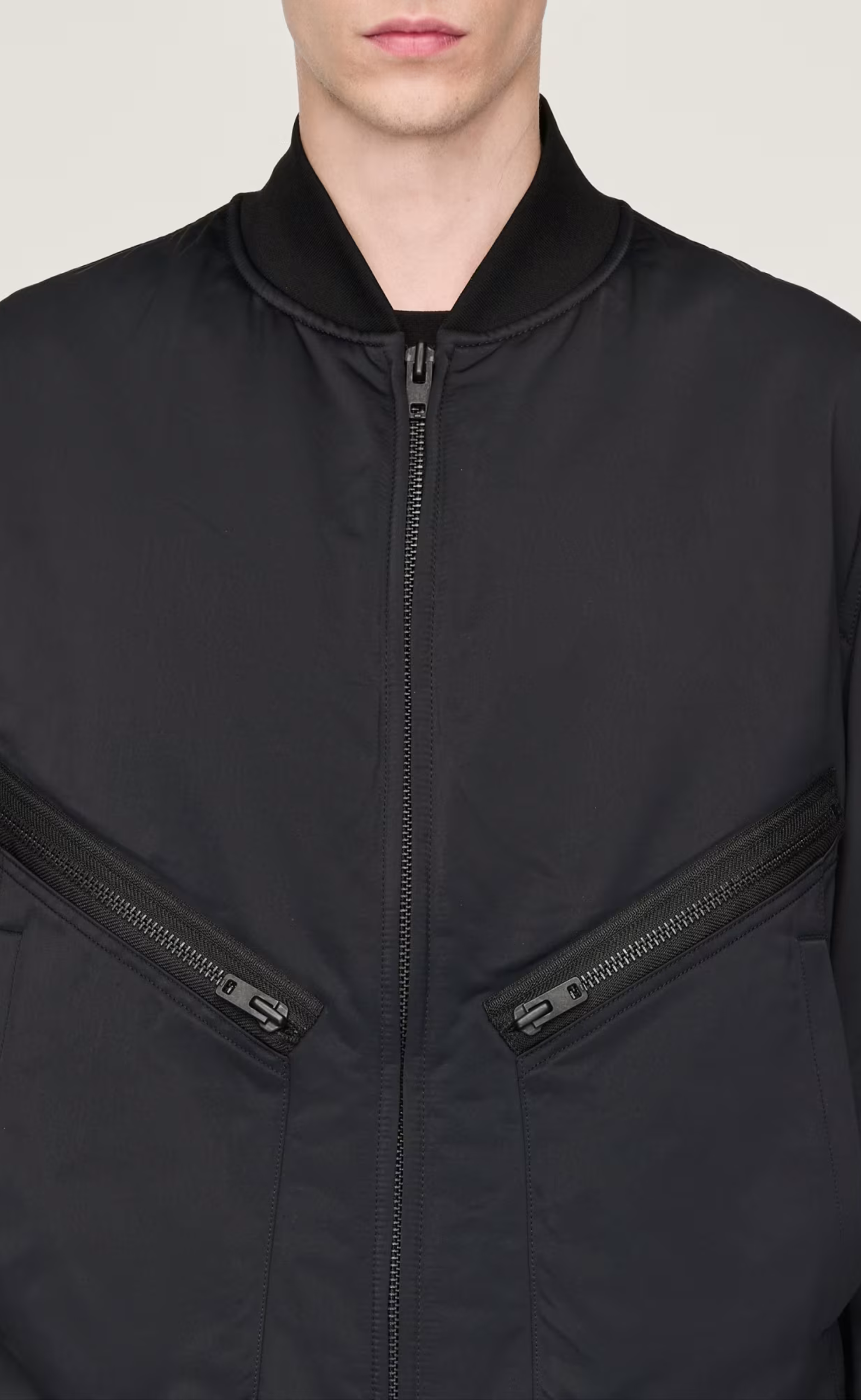 Y-3 BOMBER BLACK JACKET