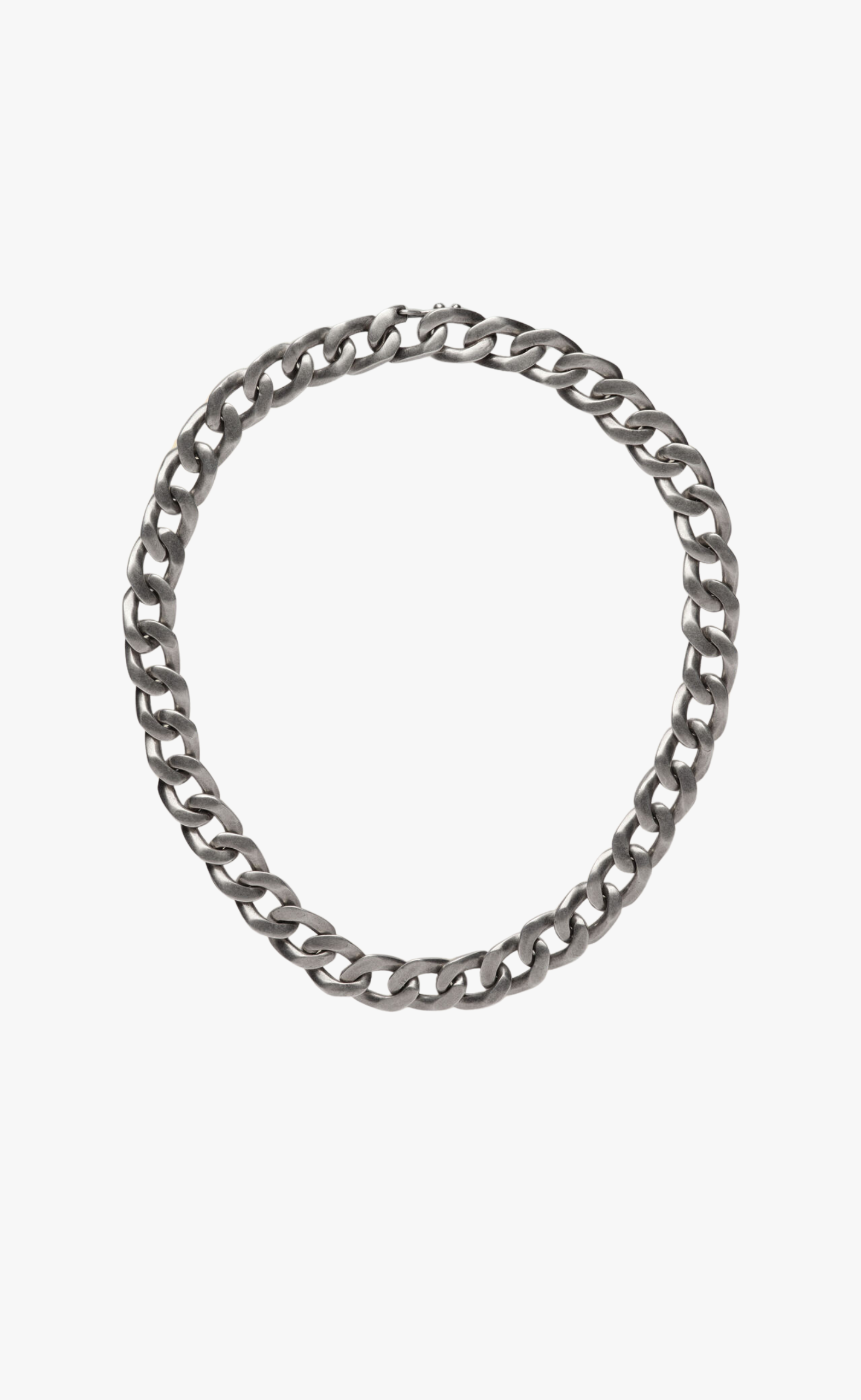 GOURMETTE REFERENCE SILVER NECKLACE