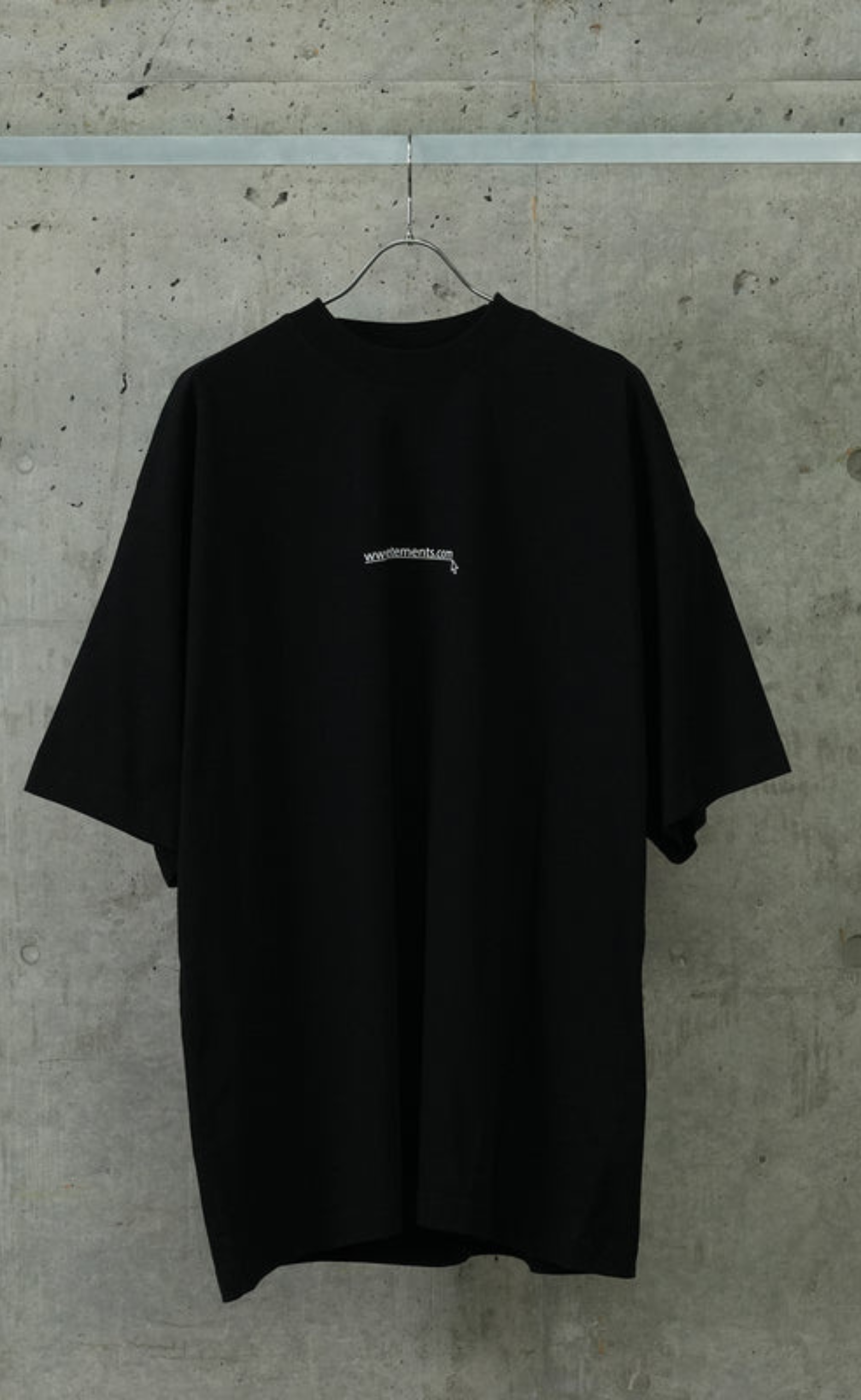 WEBSITE LOGO BLACK T-SHIRT