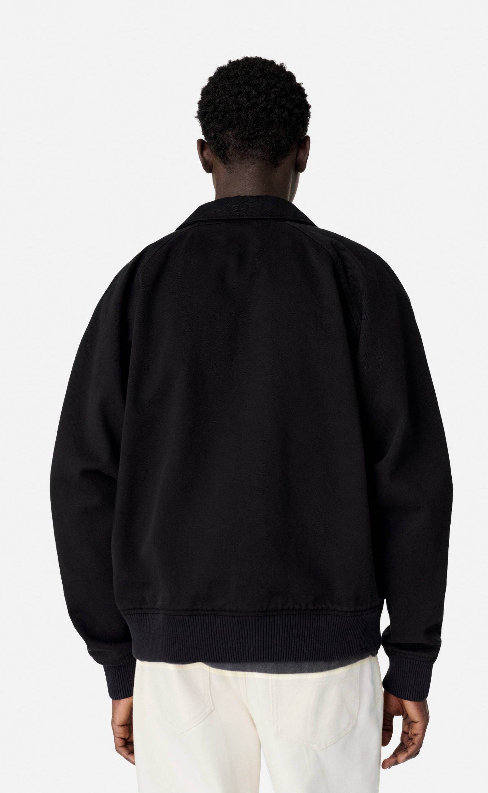 ROMAN BOMBER BLACK JACKET